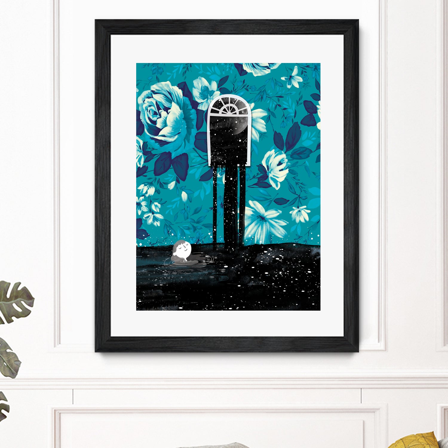 Nigh tSwim by Holly Hatam on GIANT ART - blue digital painting