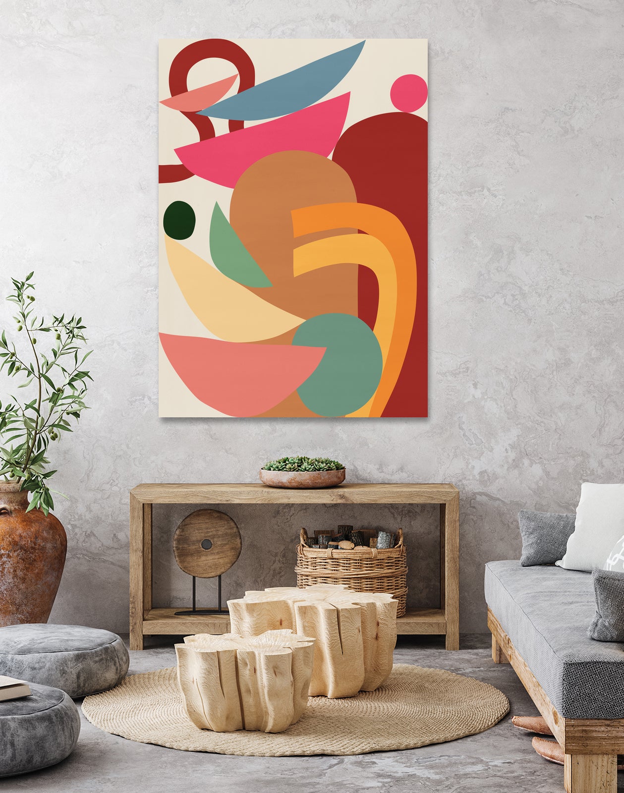 Organic design 08 by Vitor Costa on GIANT ART - orange digital painting