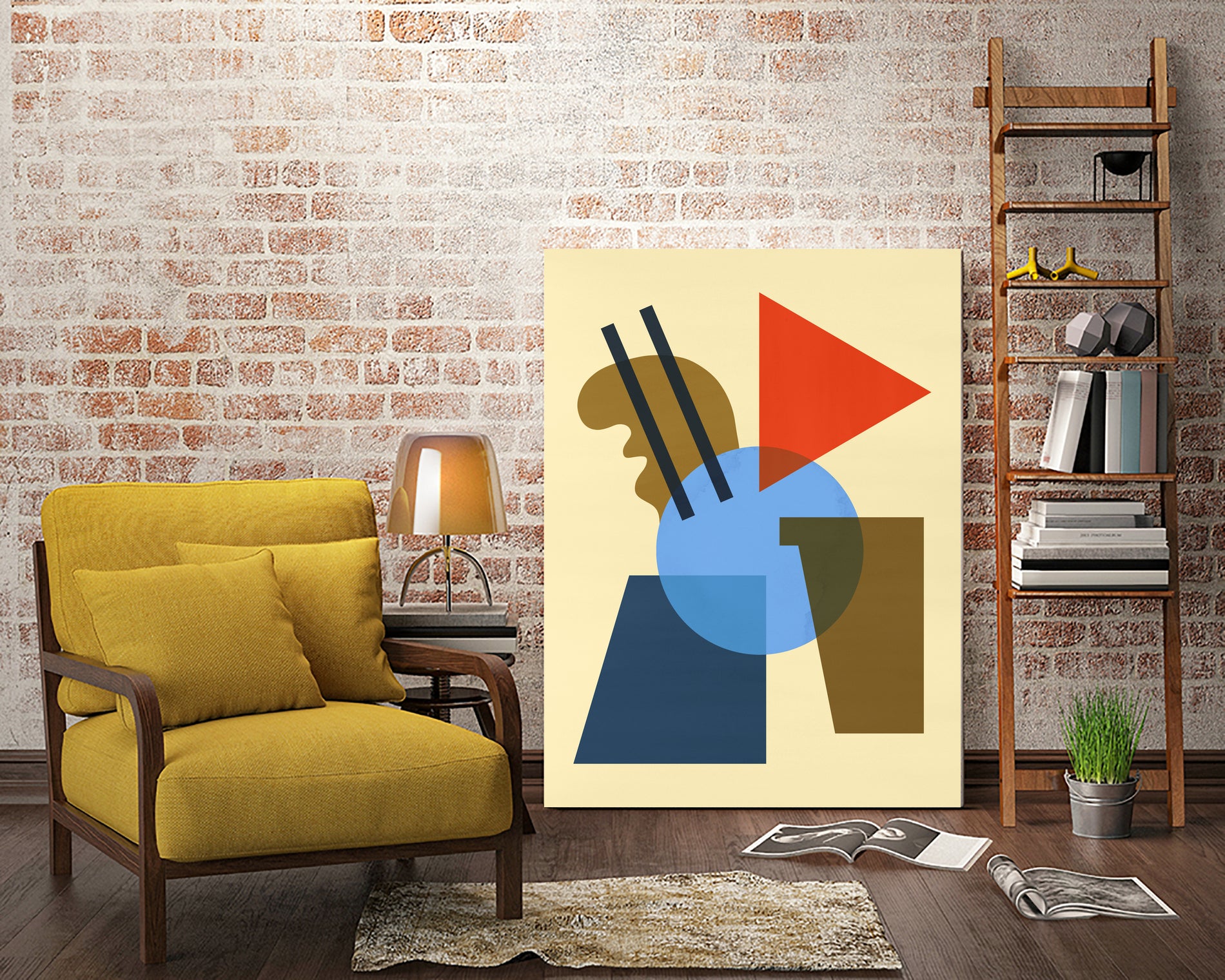 Abstractions A by Vitor Costa on GIANT ART - blue digital painting