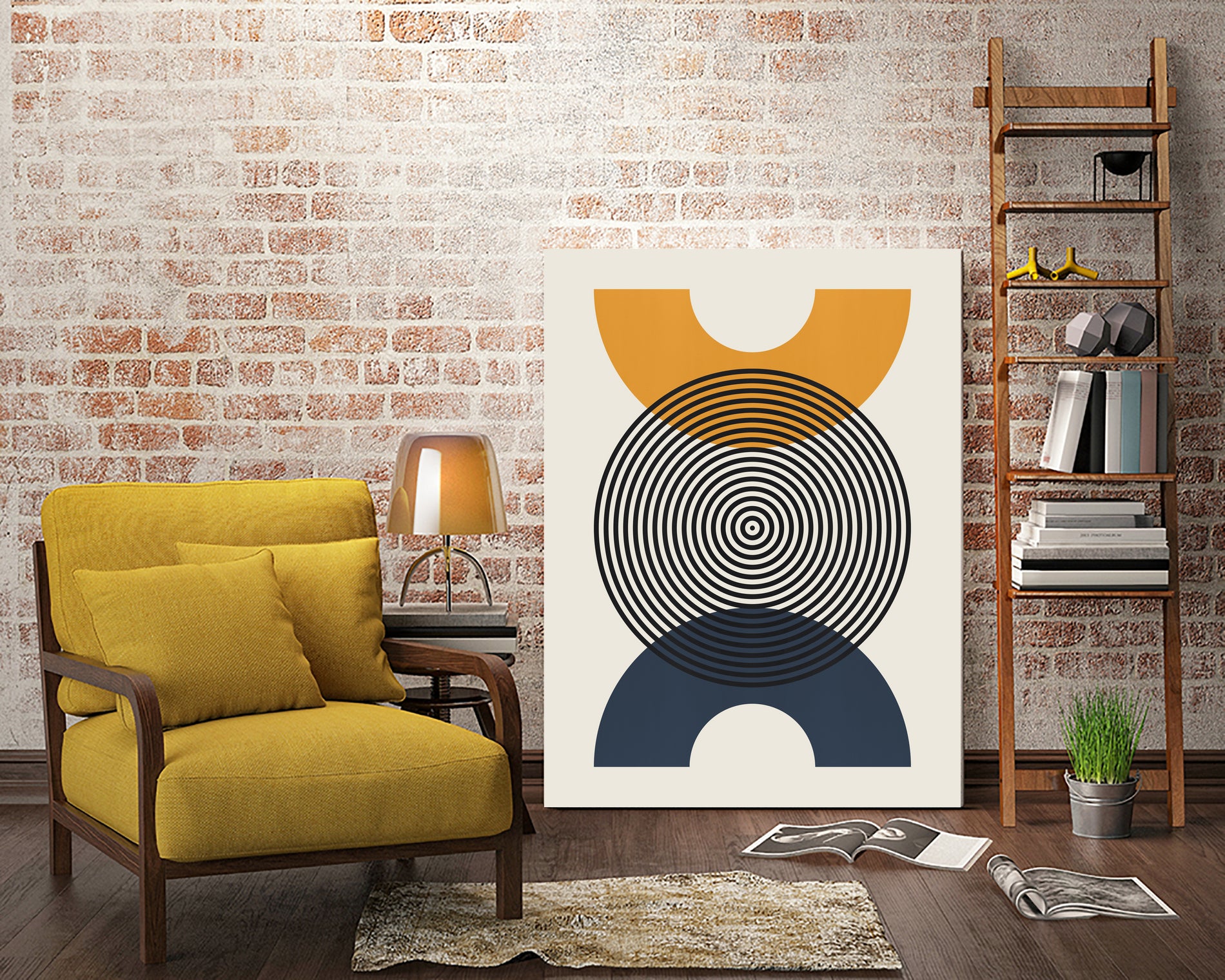 Simplicity VI by Vitor Costa on GIANT ART - blue digital painting