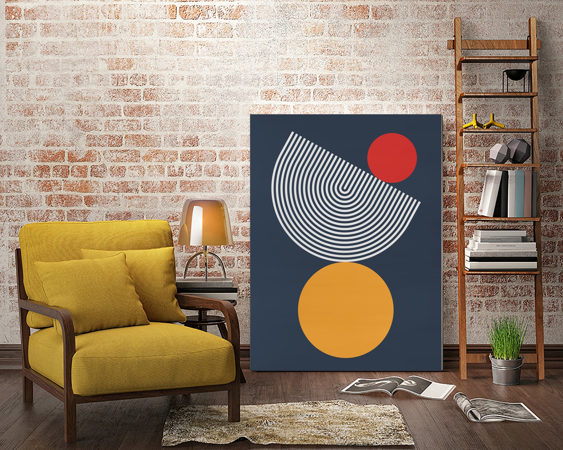 Simplicity XII by Vitor Costa on GIANT ART - blue digital painting