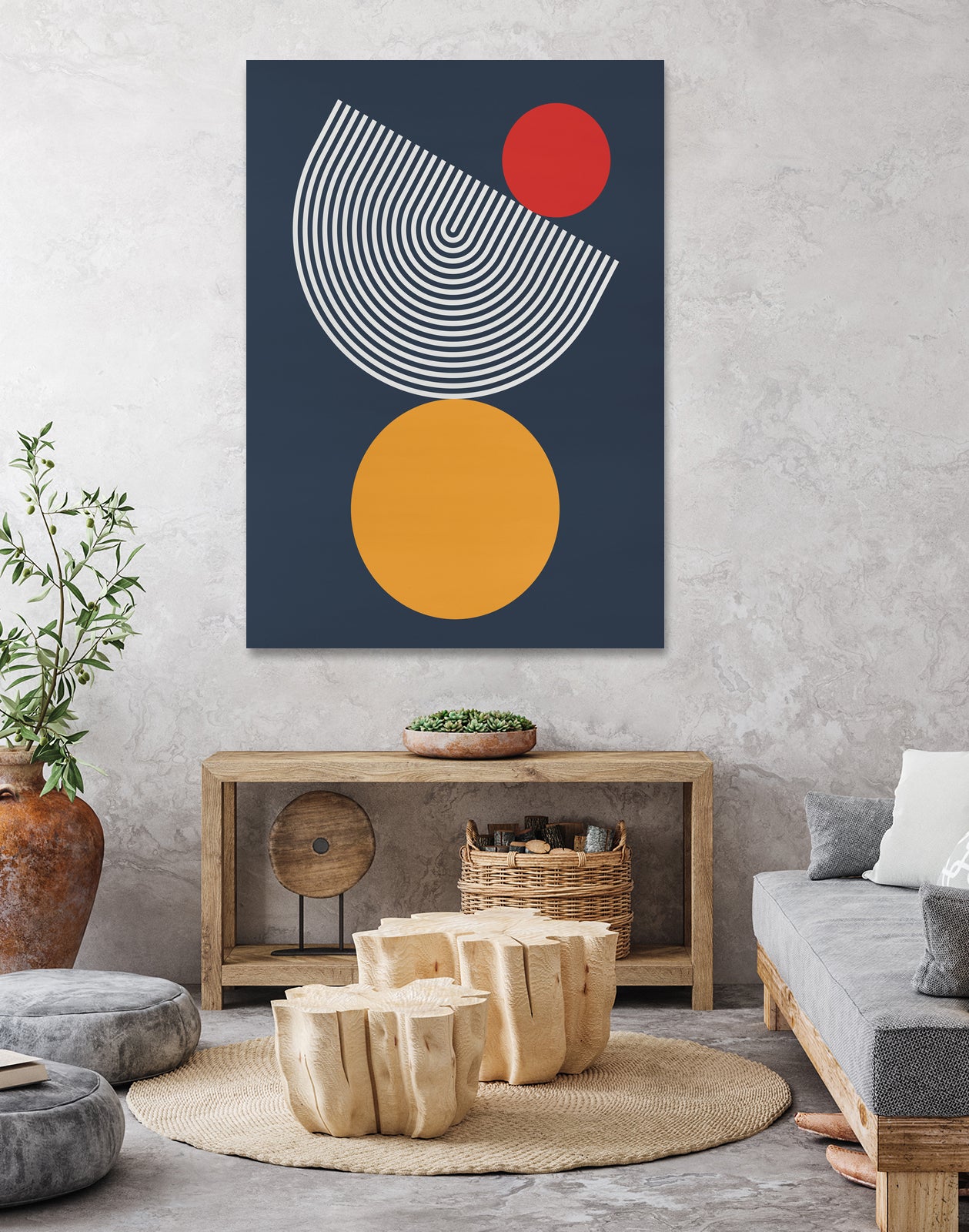 Simplicity XII by Vitor Costa on GIANT ART - blue digital painting