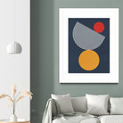 Simplicity XII by Vitor Costa on GIANT ART - blue digital painting