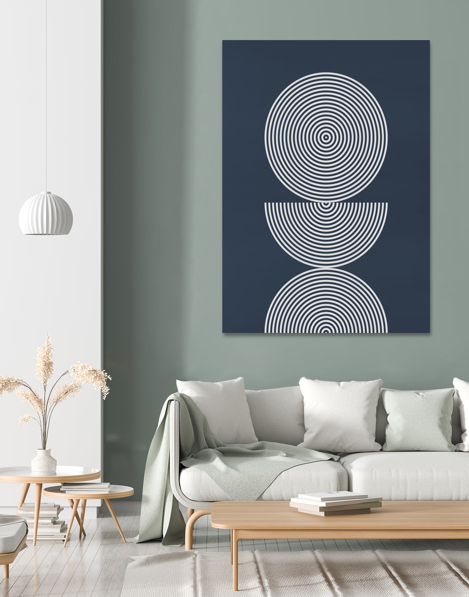 Simplicity XVIII by Vitor Costa on GIANT ART - blue digital painting