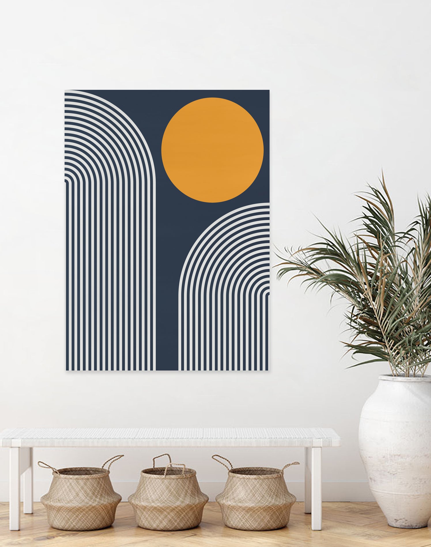 Simplicity XX by Vitor Costa on GIANT ART - orange digital painting