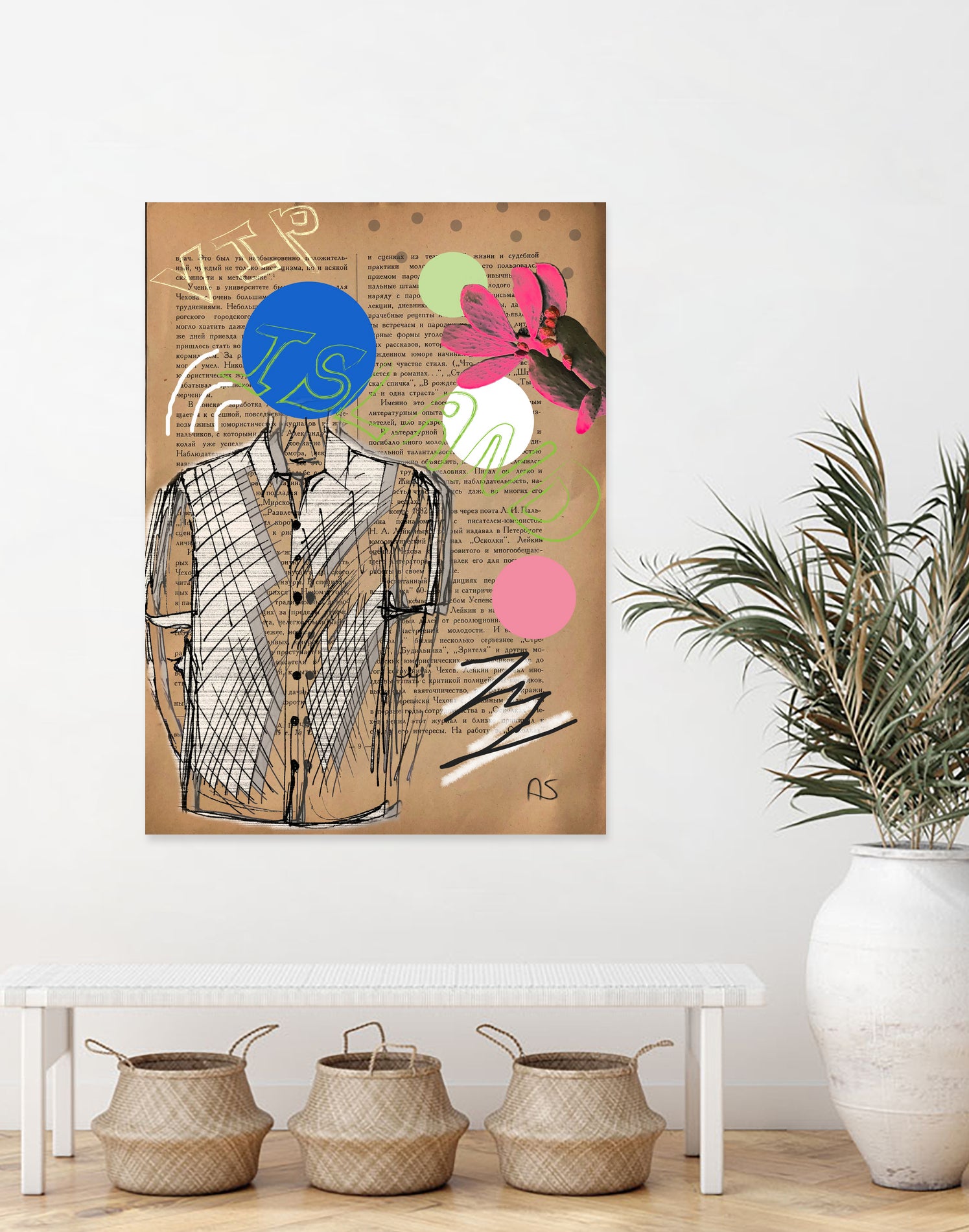 Untitled 6 by Anna Savtchenkov on GIANT ART - brown digital painting