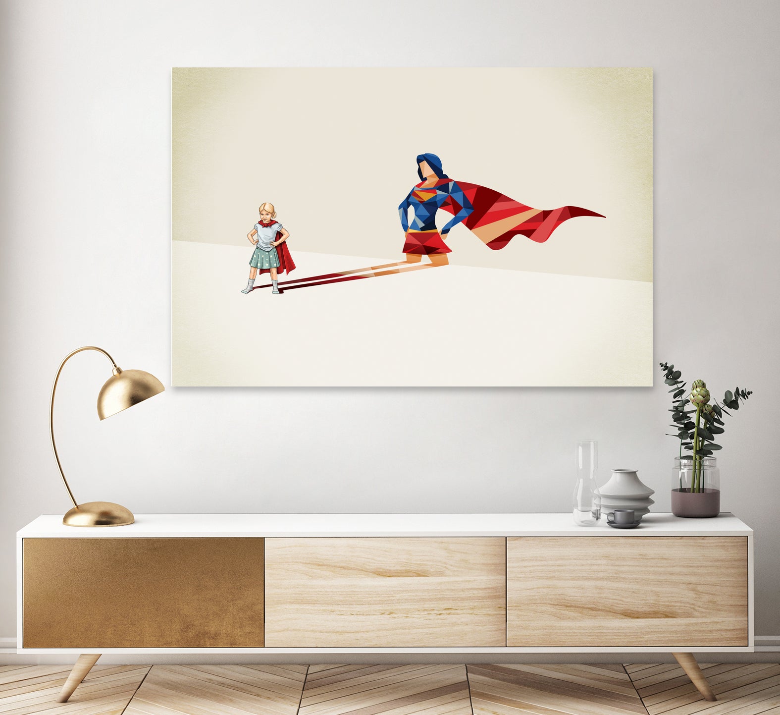 Heroine by Jason Ratliff on GIANT ART - red digital painting