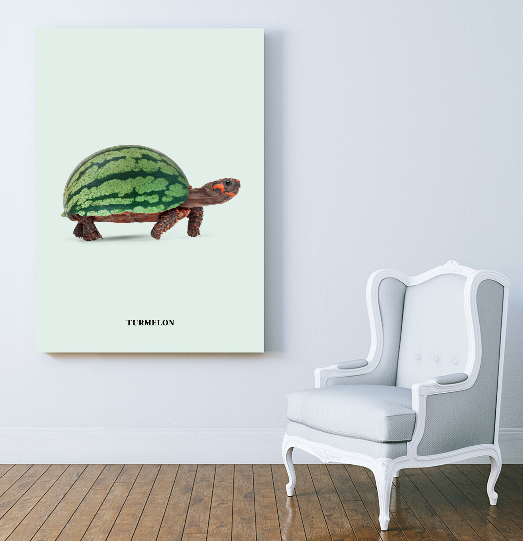 Turmelon by Jonas Loose on GIANT ART - green photo manipulation