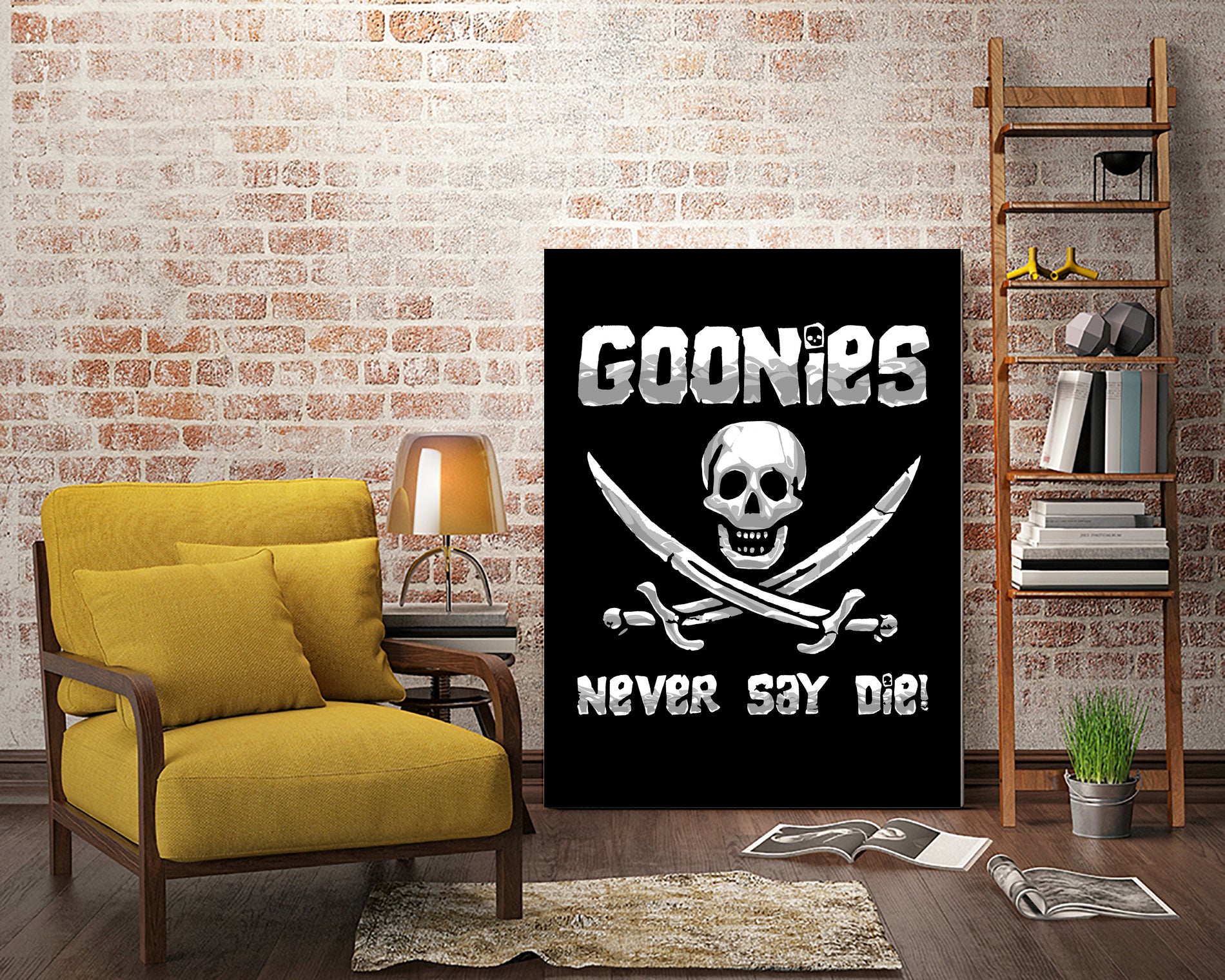 The Goonies by Nikita Abakumov on GIANT ART - black digital painting