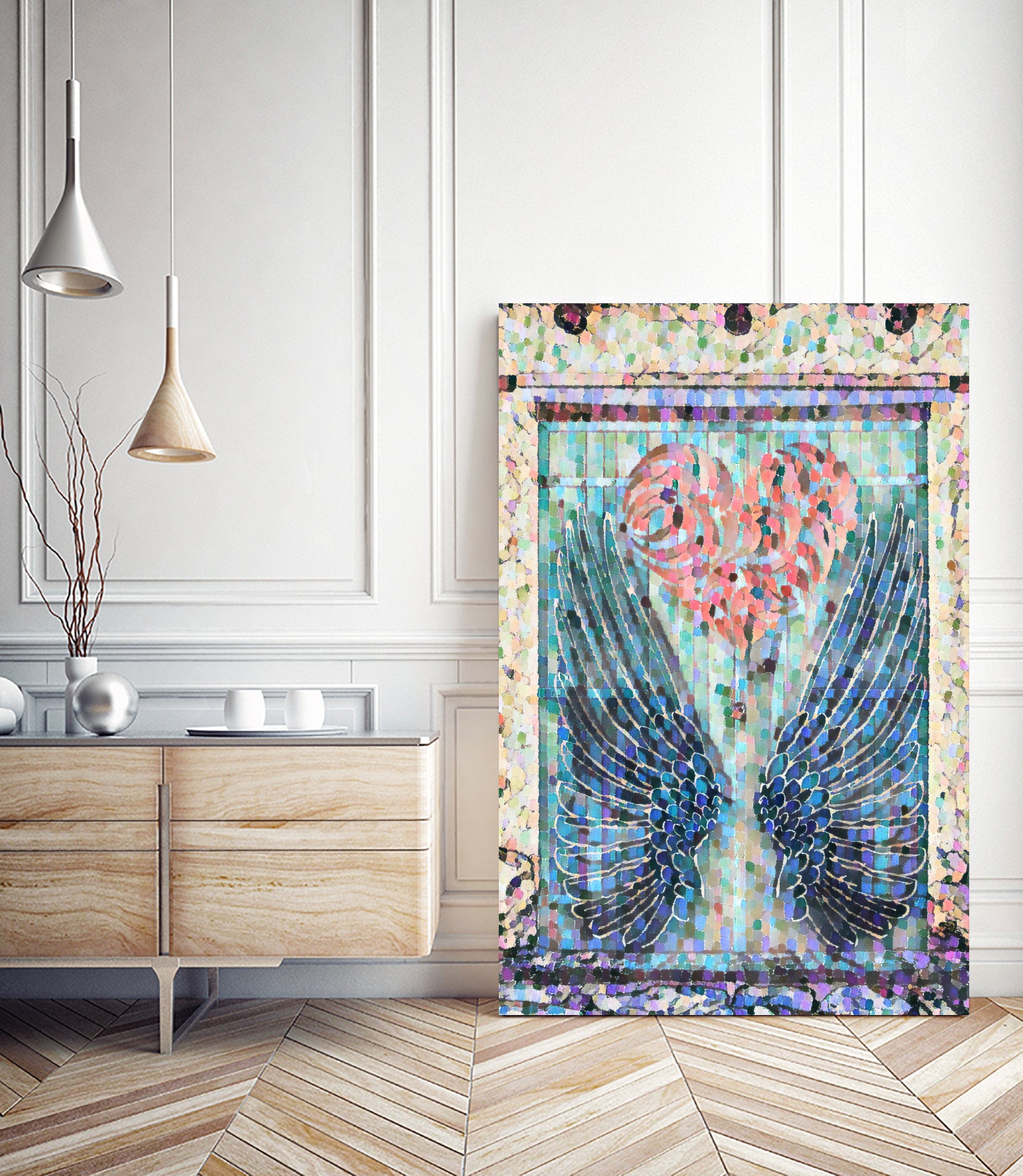 Heart of an Angel by Derek Gruner on GIANT ART - yellow photo manipulation