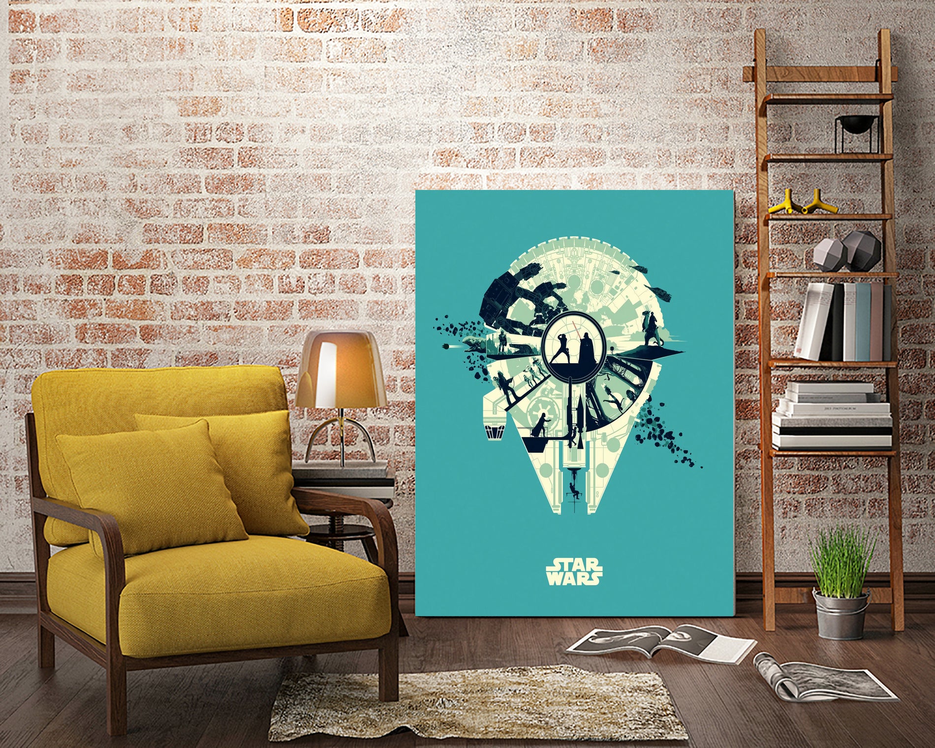 Star Wars by Movie Network on GIANT ART - white digital drawing