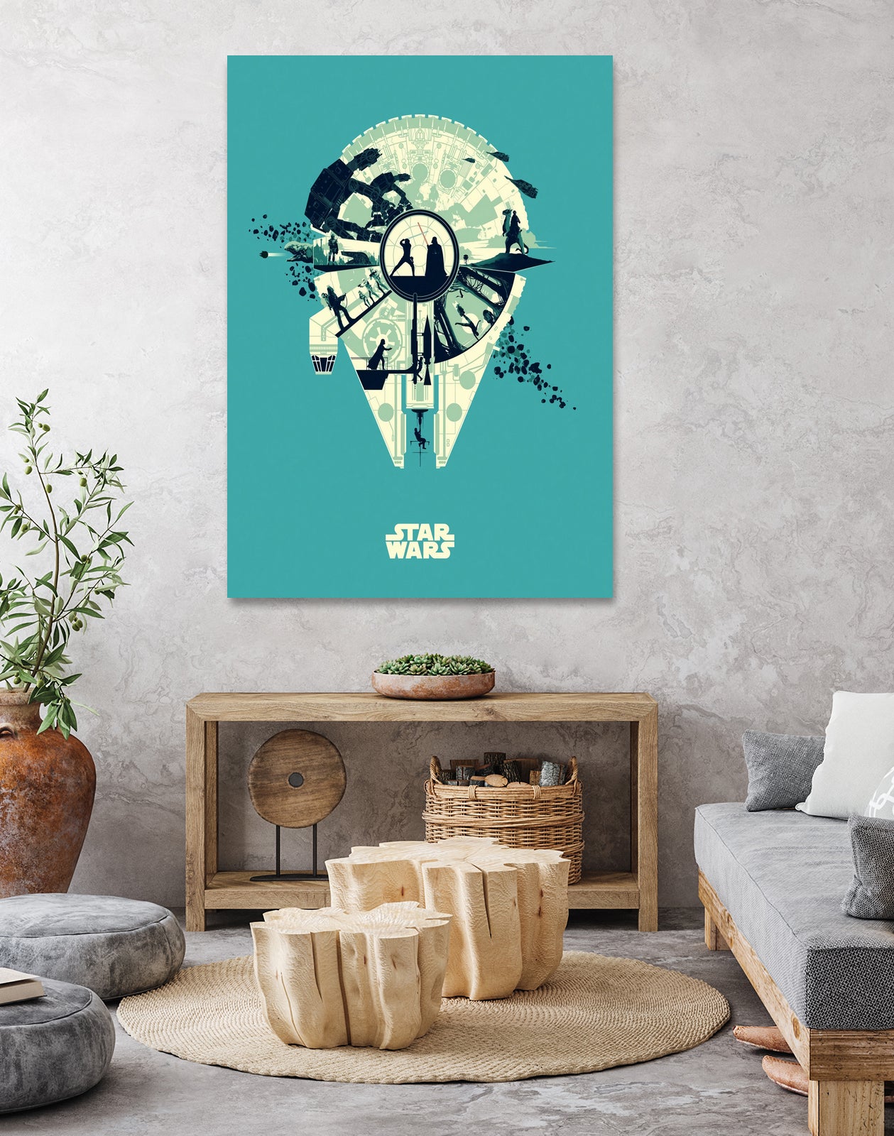 Star Wars by Movie Network on GIANT ART - white digital drawing