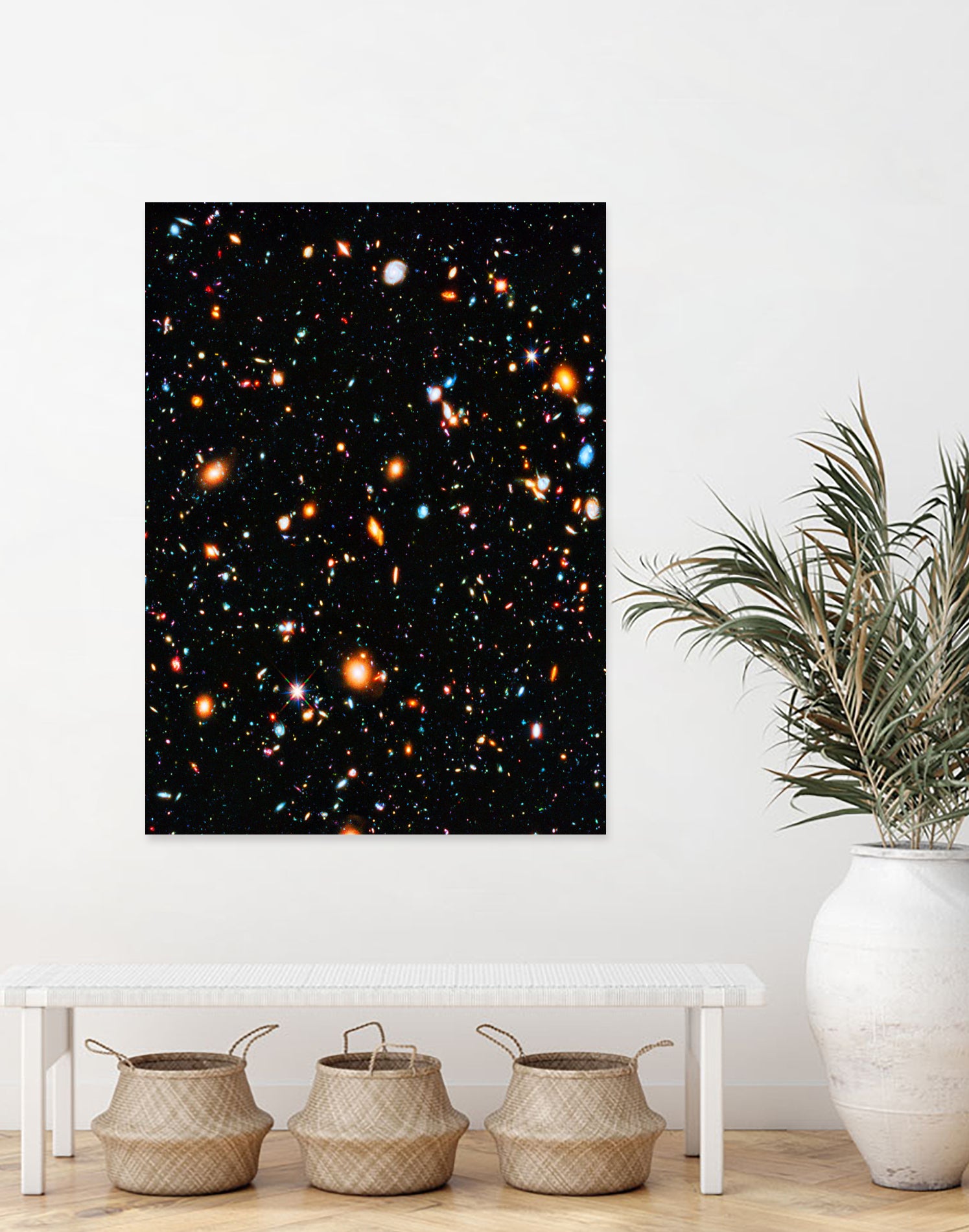 Hubble Ultra Deep Field by Ed Trickett on GIANT ART - black photo manipulation