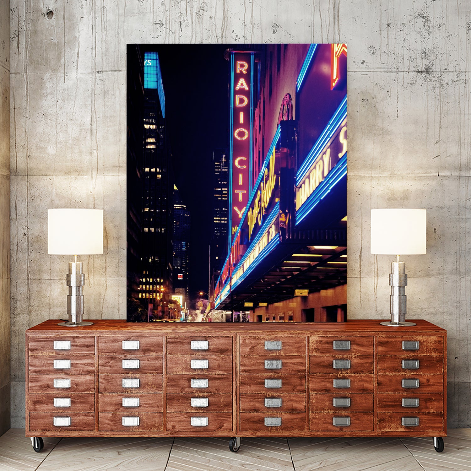 New York by Nikita Abakumov on GIANT ART - fuchsia photo illustration
