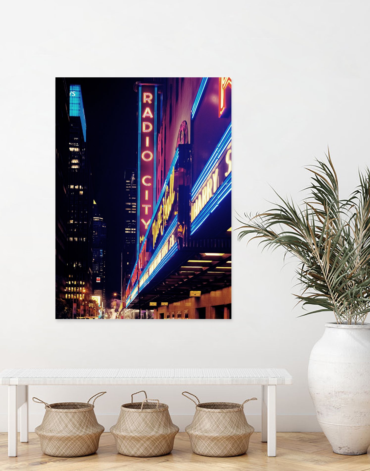New York by Nikita Abakumov on GIANT ART - fuchsia photo illustration