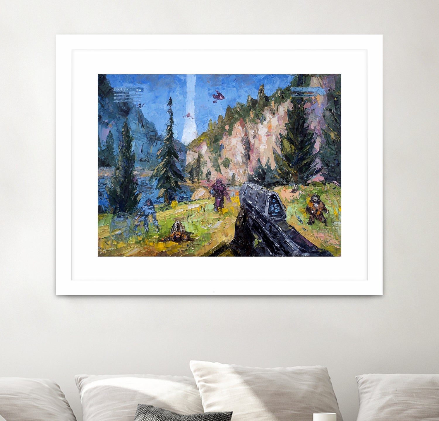 Halo by Nikolay Lobzov on GIANT ART - white character design