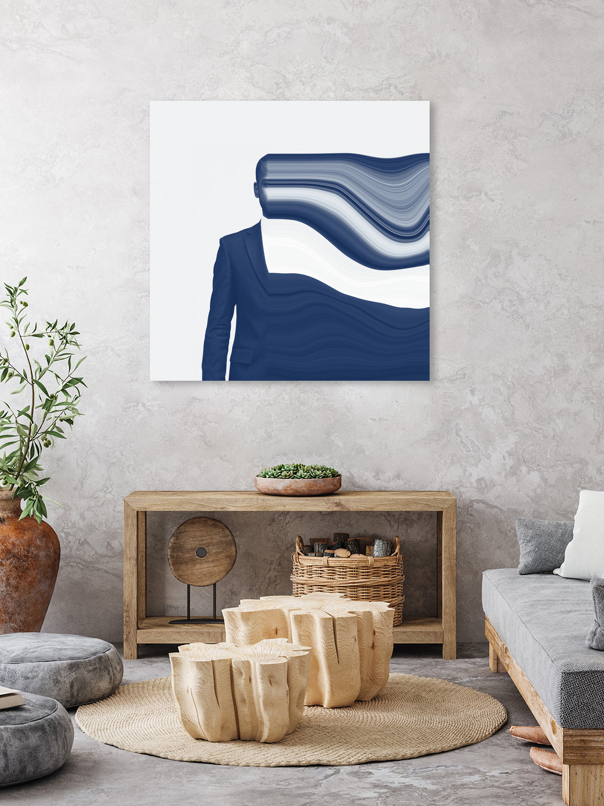 Swaith by Evgenij Soloviev on GIANT ART - blue 3d art