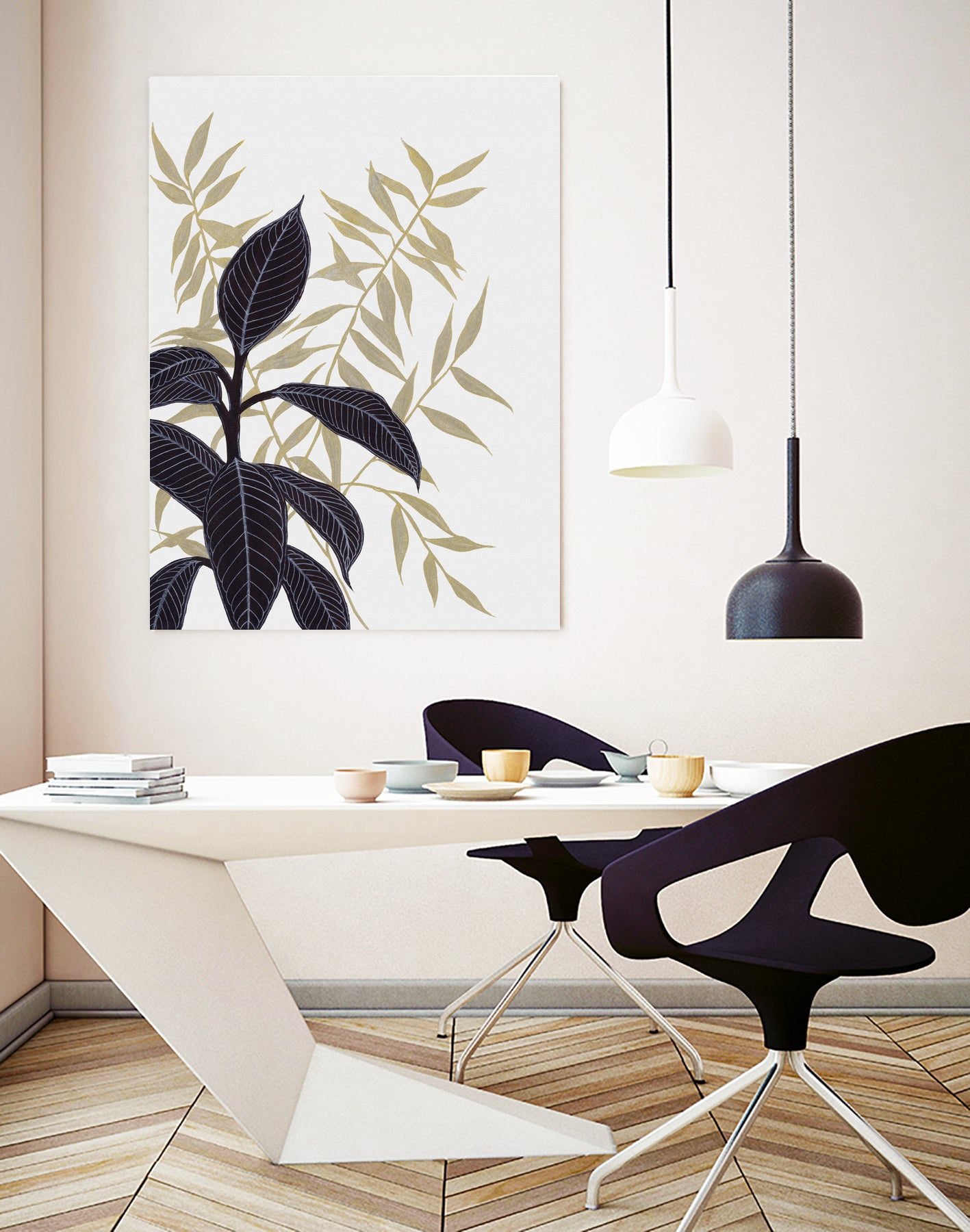 Bontanical 05 by Christina Shek on GIANT ART - black digital painting