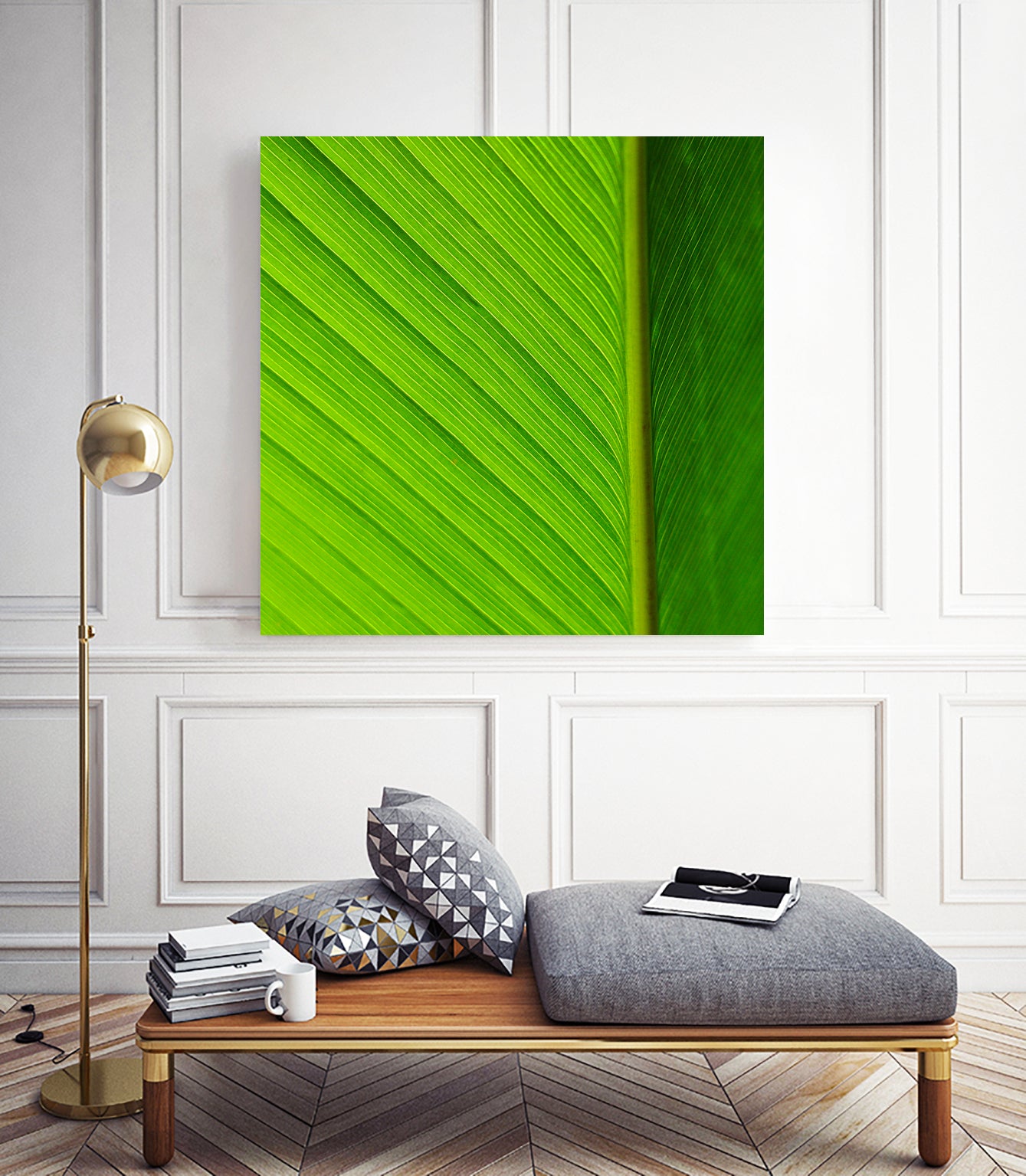 FLOWER by FREDERIC SMEETS on GIANT ART - green photo manipulation