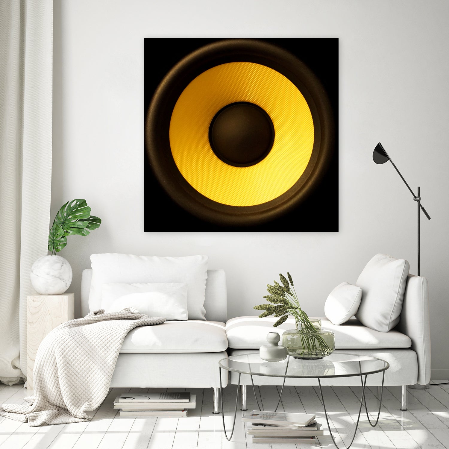 BASS by FREDERIC SMEETS on GIANT ART - yellow photo manipulation