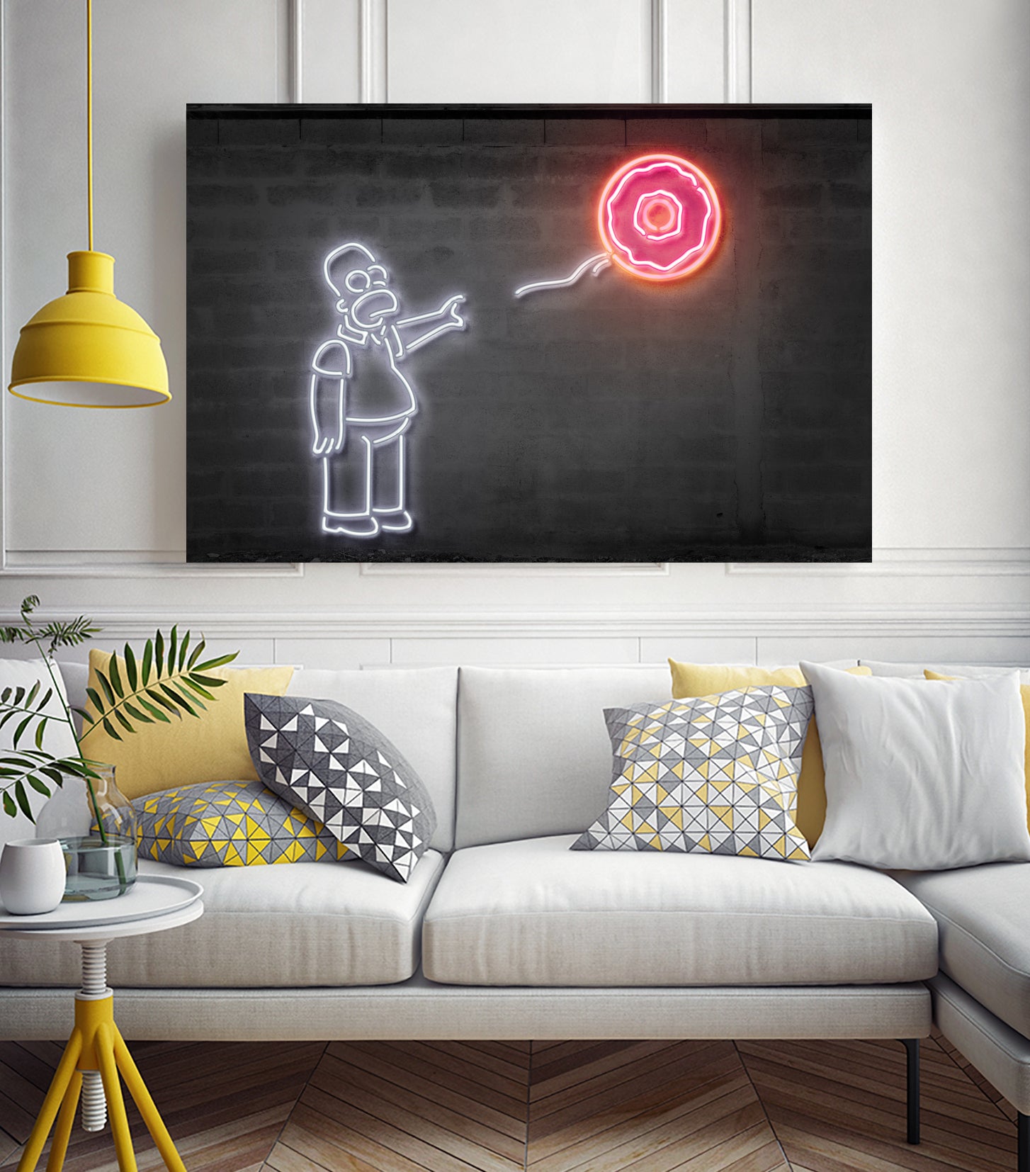 Donut balloon by Octavian Mihai Mielu on GIANT ART - pink 3d art