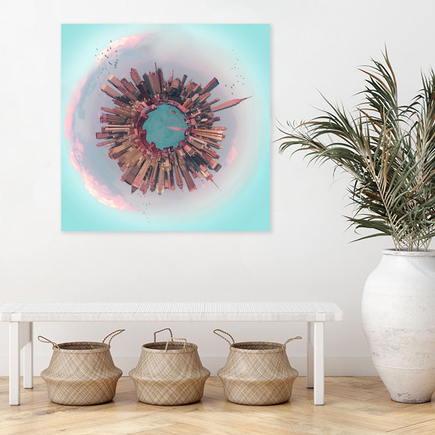 New York City mini world by Vin Zzep on GIANT ART - white photo illustration