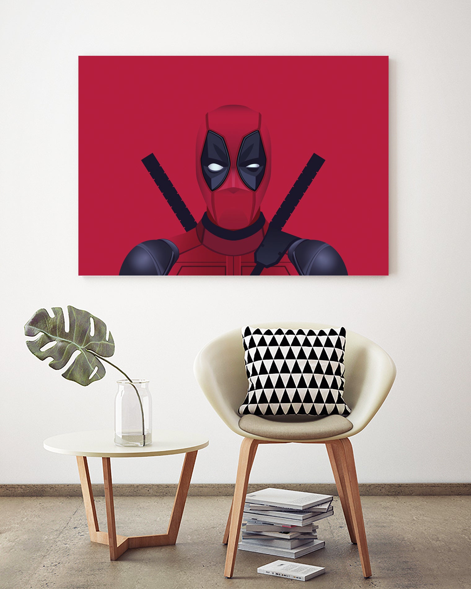 Deadpool by B.B. Wolfe on GIANT ART - red digital drawing