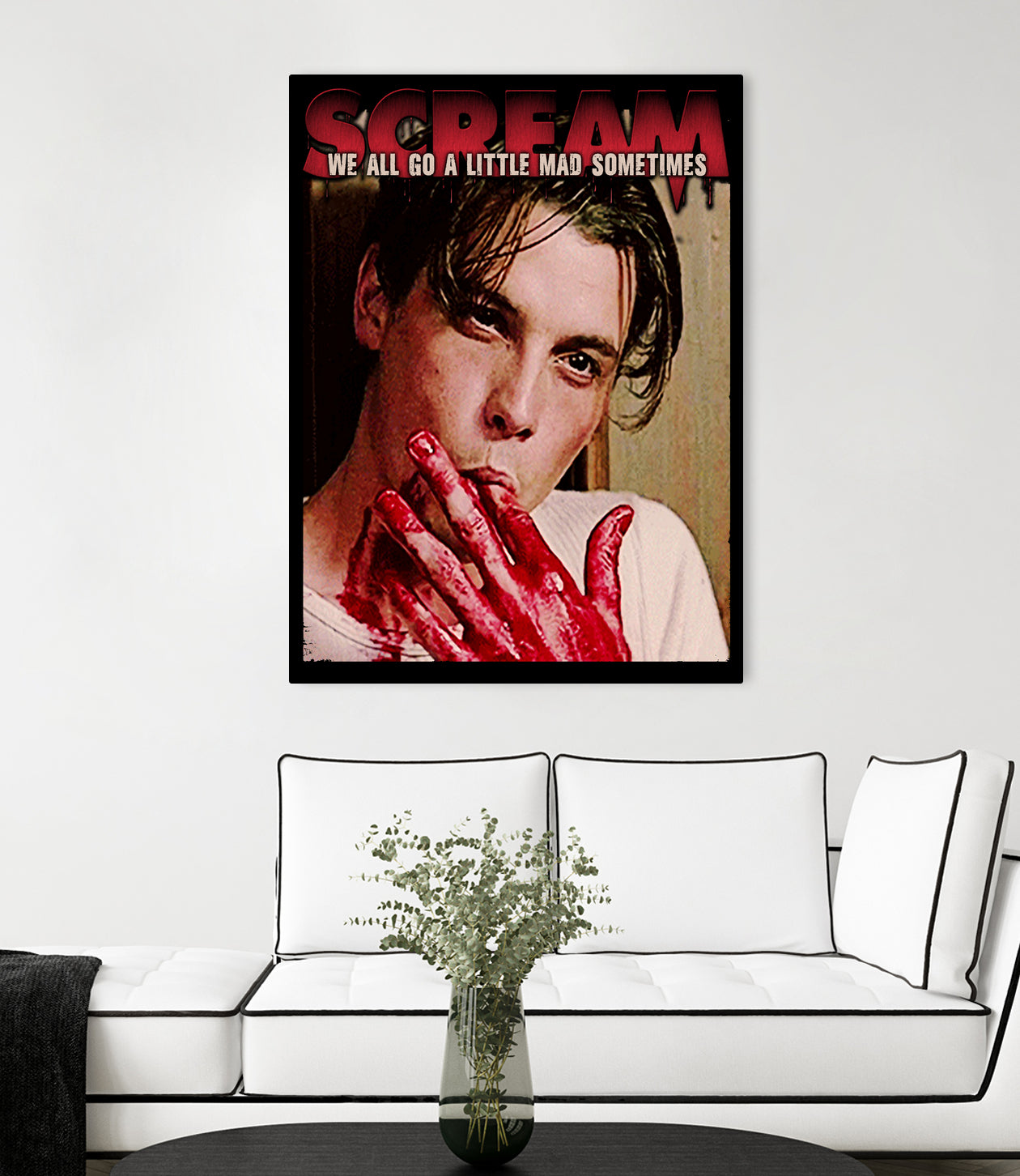 Billy Loomis Scream Horror Movie 1996 by Nguyet Nguyen Thi Bich on GIANT ART - red character design