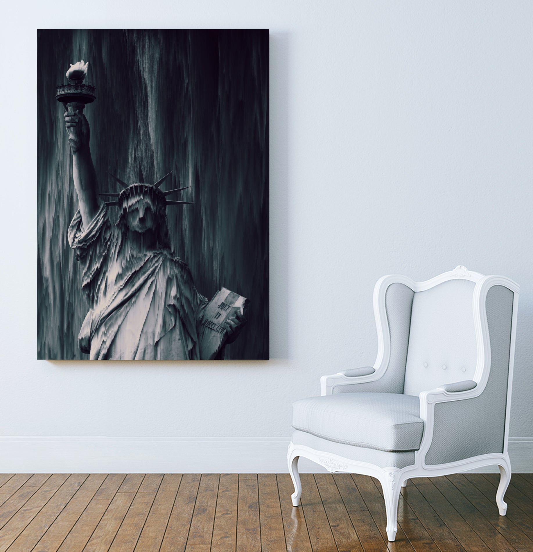 Statue of Misery by Totis Raphael on GIANT ART - green processing/programming