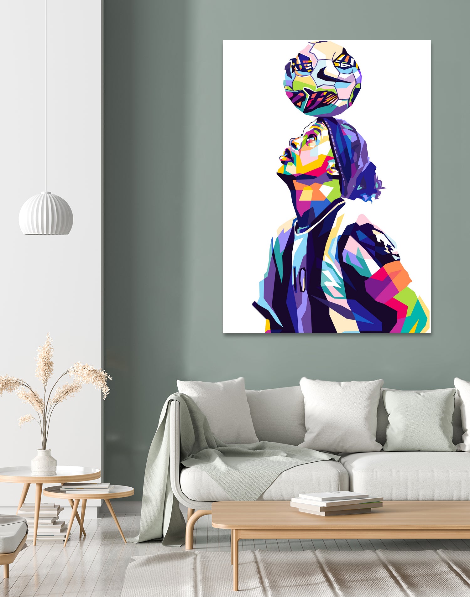 Ronaldinho Pop Art by Shichiro Ken on GIANT ART - white character design