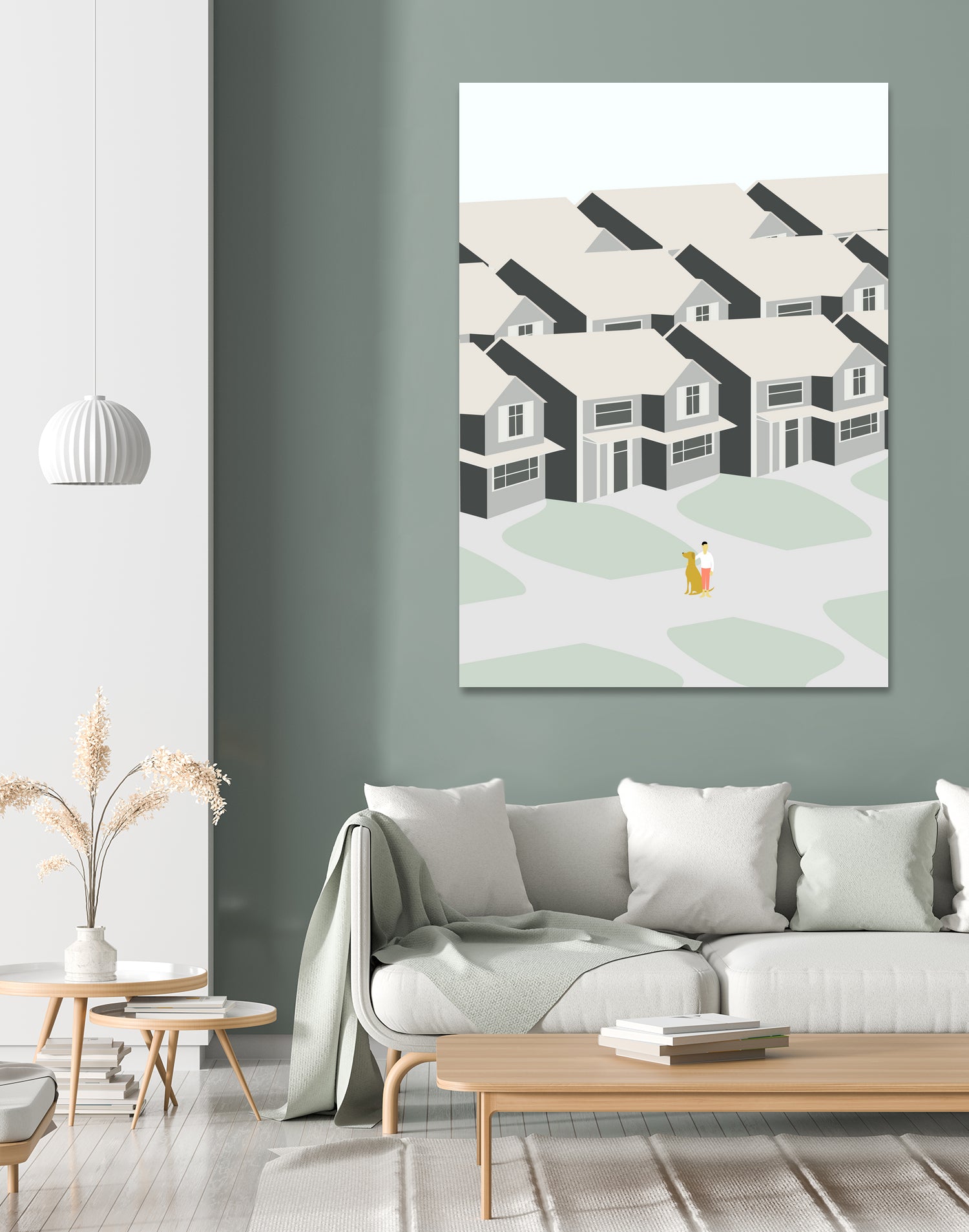 FORSTAD by Swen Swensøn on GIANT ART - white digital painting