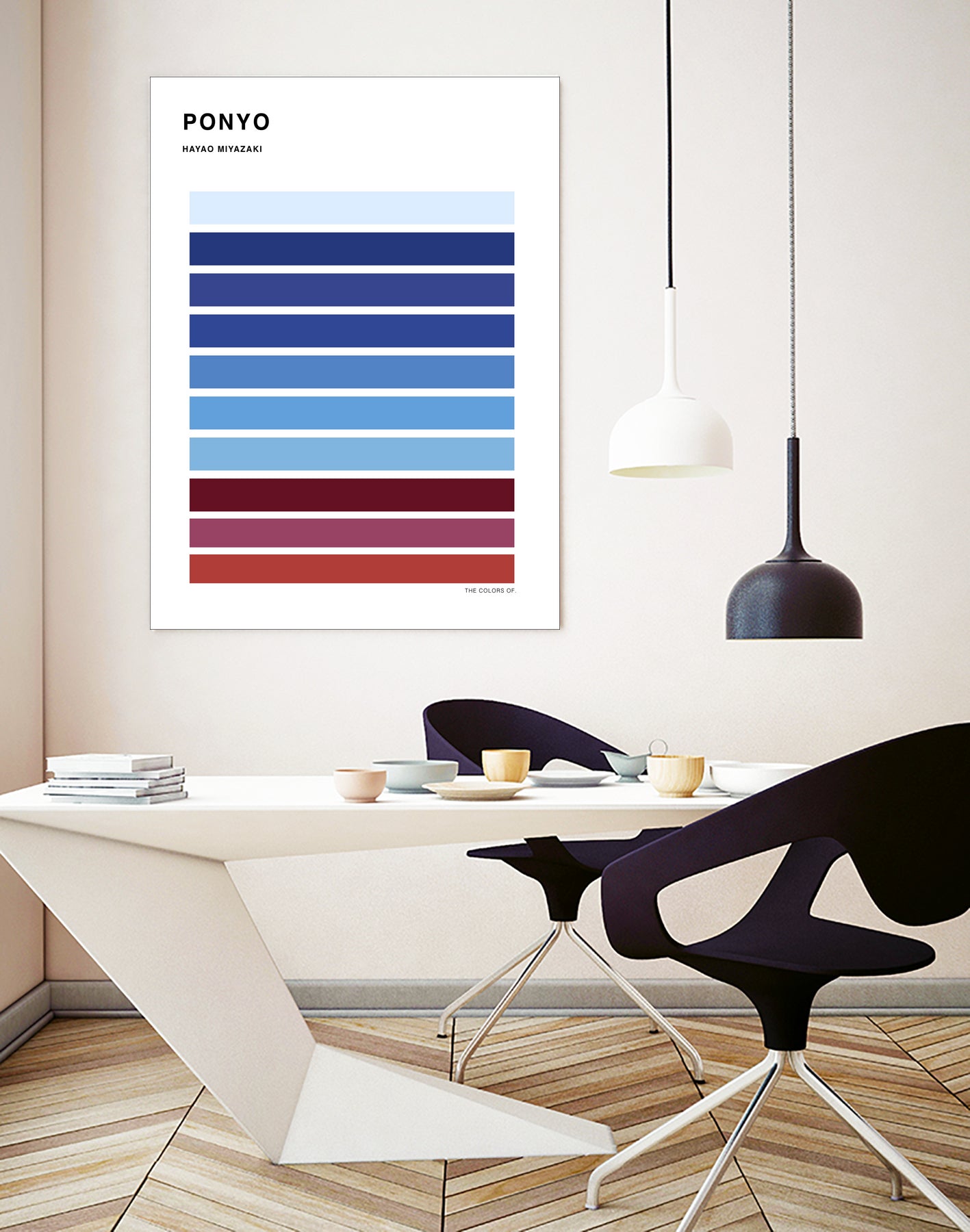 The Colors of Ponyo by Hyo Kim on GIANT ART - blue digital painting