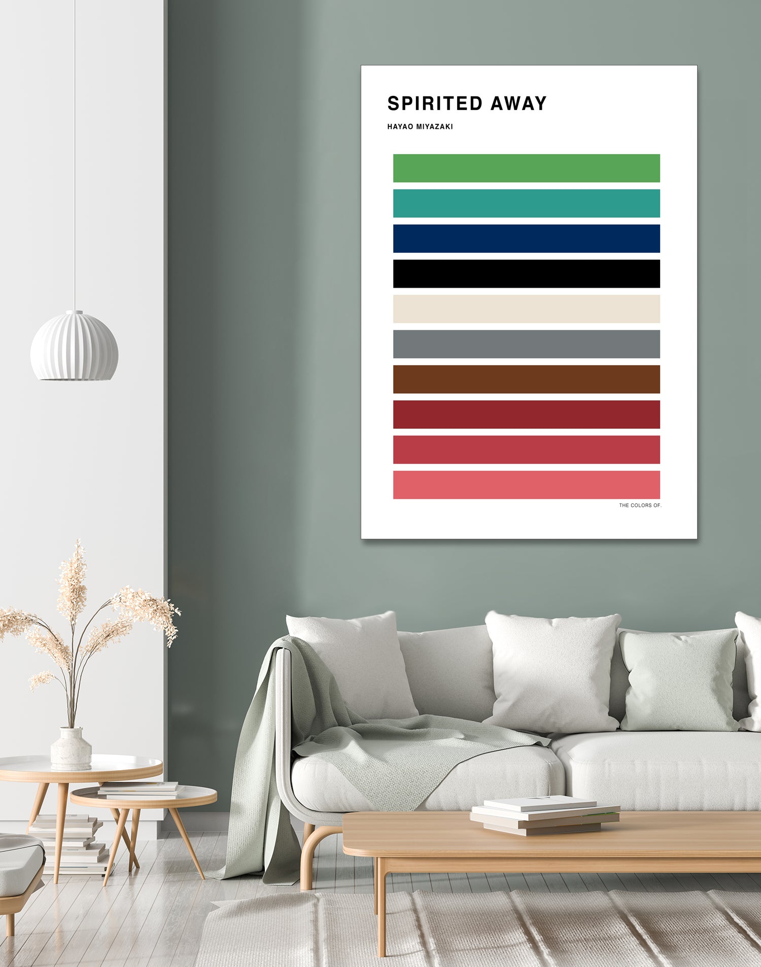 The Colors of Spirited Away by Hyo Kim on GIANT ART - black digital drawing