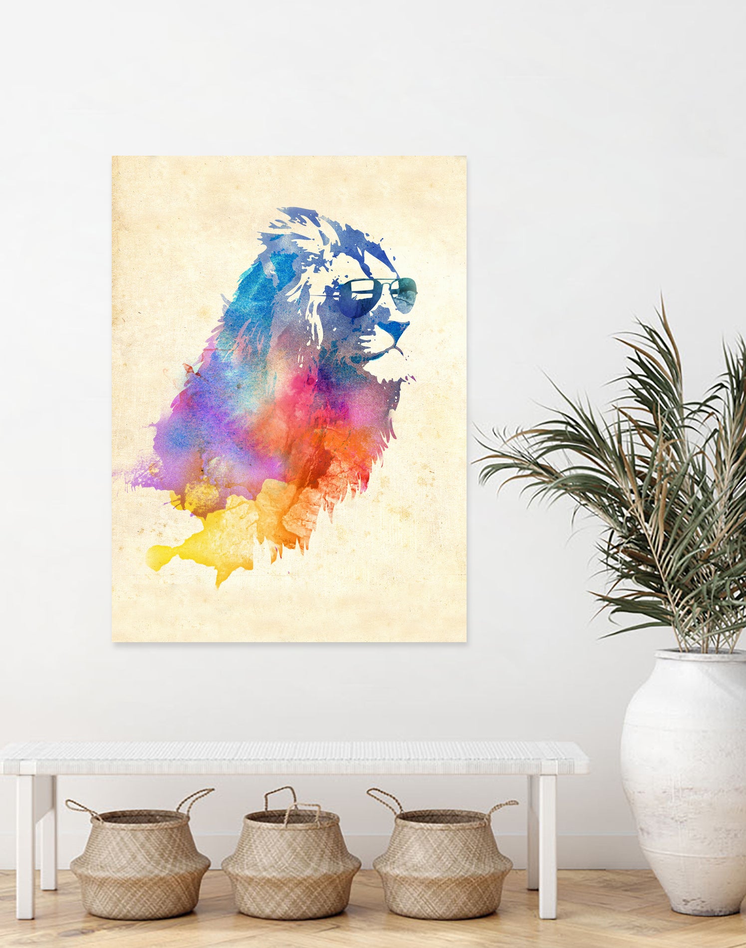 Sunny Leo by Robert Farkas on GIANT ART - red digital painting