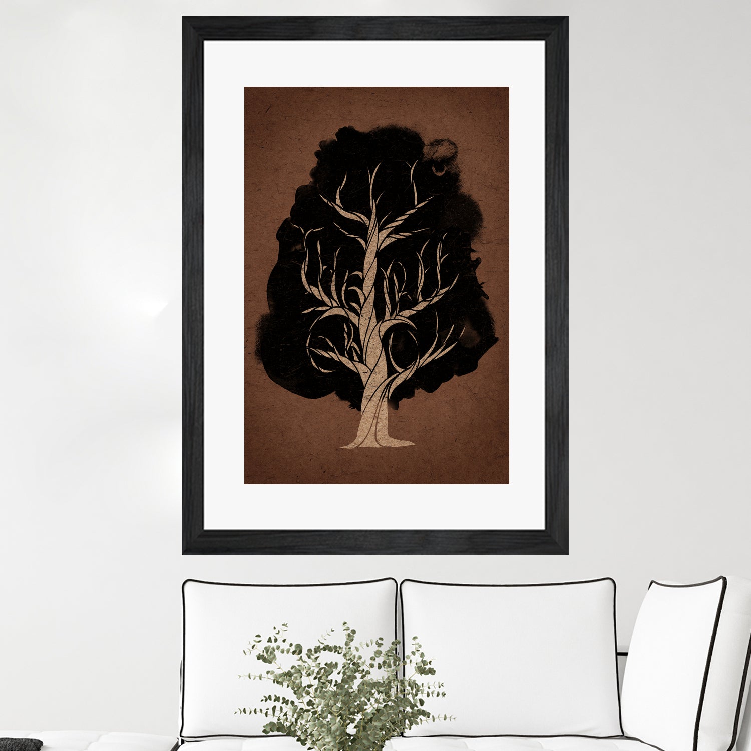 Let the tree grow by Robert Farkas on GIANT ART - black digital painting
