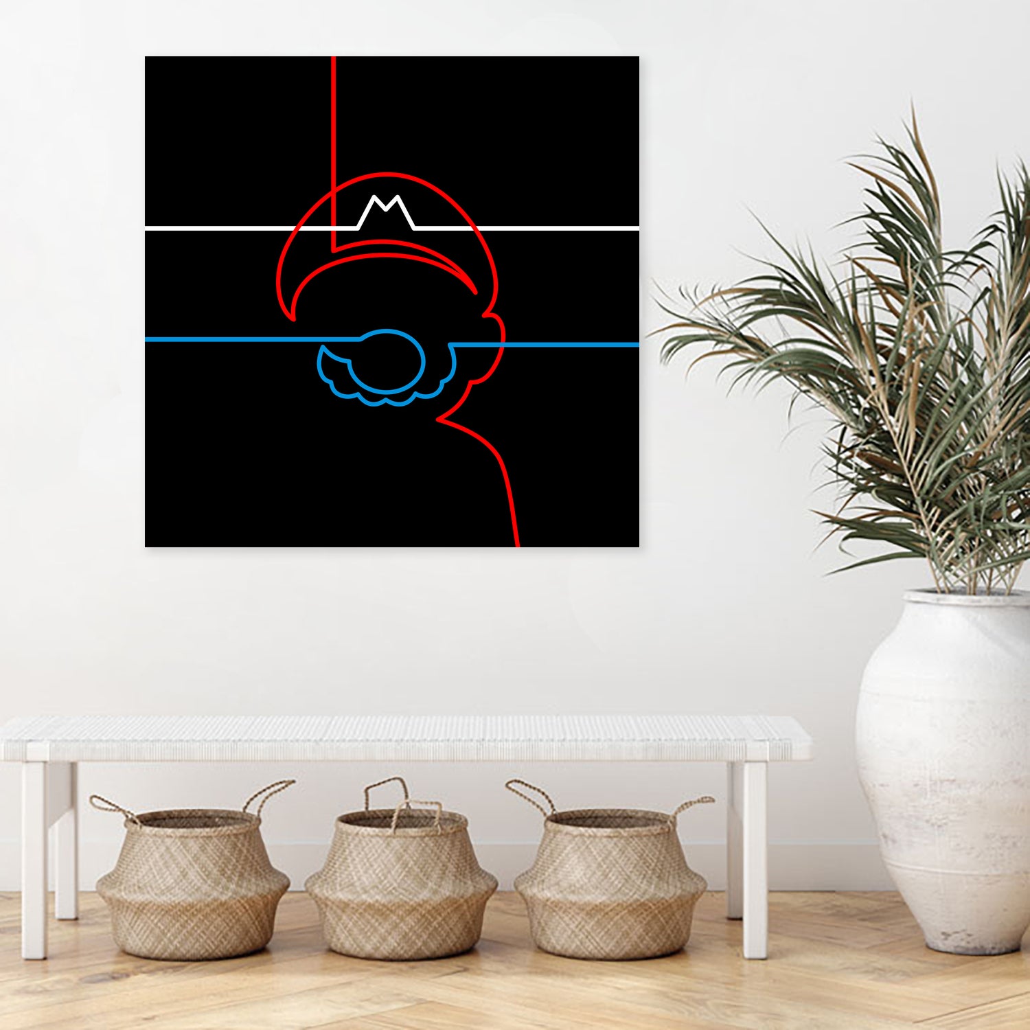 Mario by Mochamad Arief on GIANT ART - black digital drawing