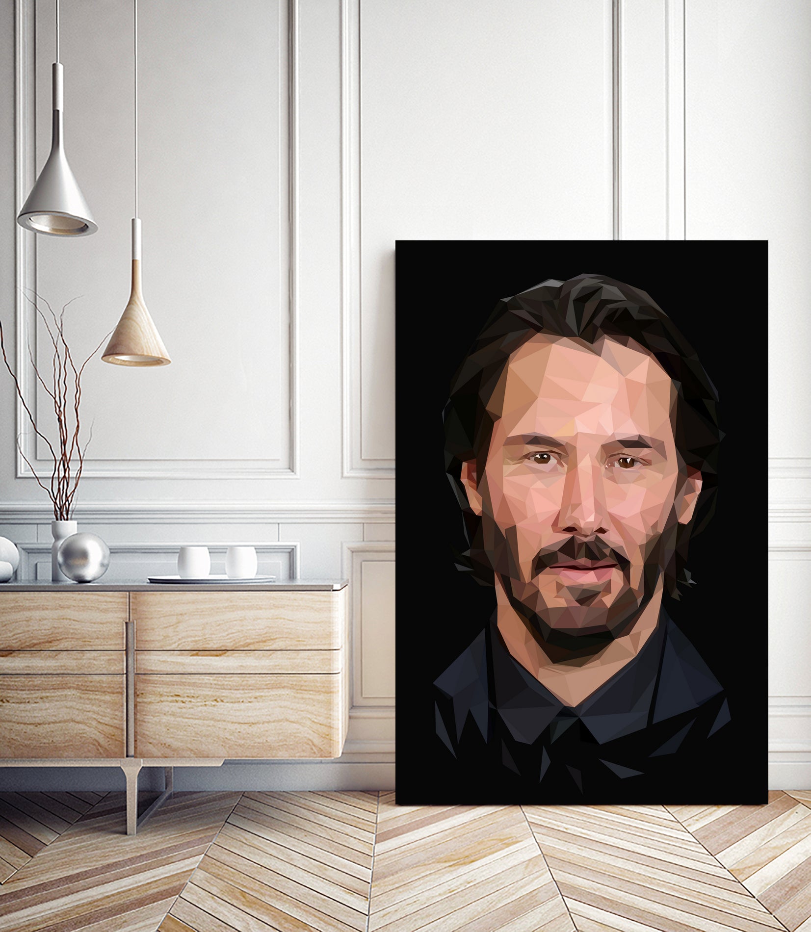 Keanu Reeves by Yana Mulyadi on GIANT ART - black digital drawing