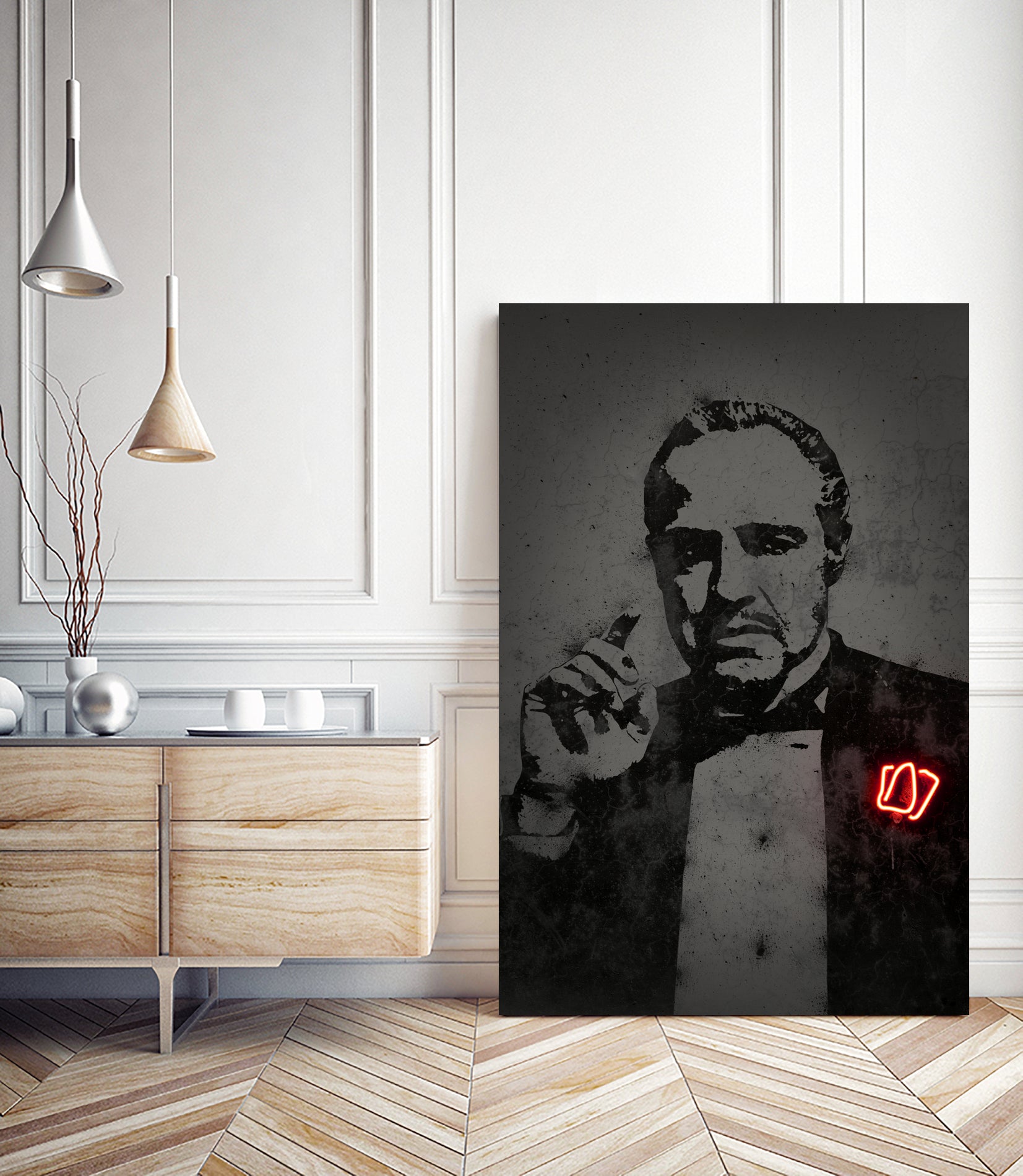 The Godfather by Octavian Mihai Mielu on GIANT ART - black digital drawing