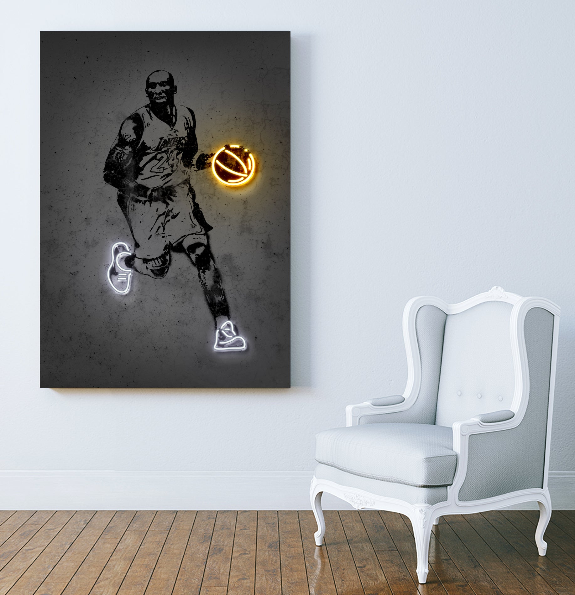 Kobe by Octavian Mihai Mielu on GIANT ART - yellow digital drawing