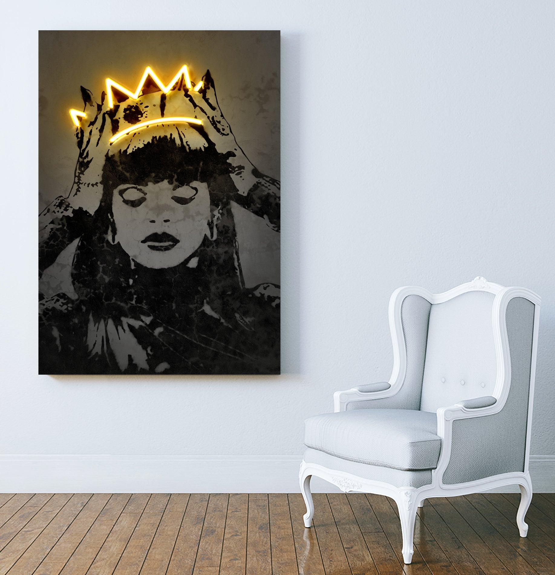 Rihanna by Octavian Mihai Mielu on GIANT ART - yellow digital drawing