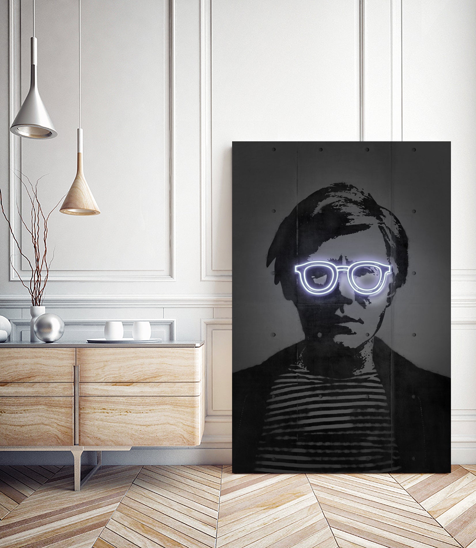 Warhol by Octavian Mihai Mielu on GIANT ART - white digital drawing