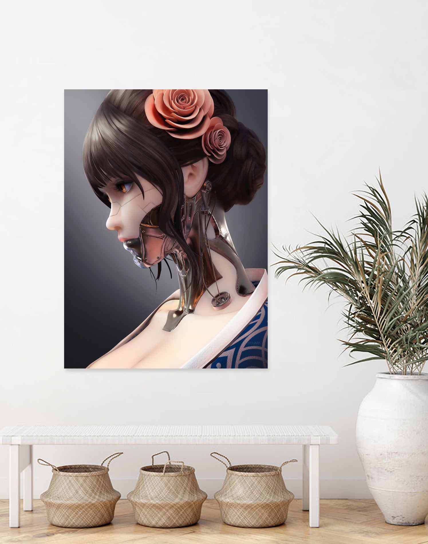 Mechanica by Yi Ou on GIANT ART - orange digital painting