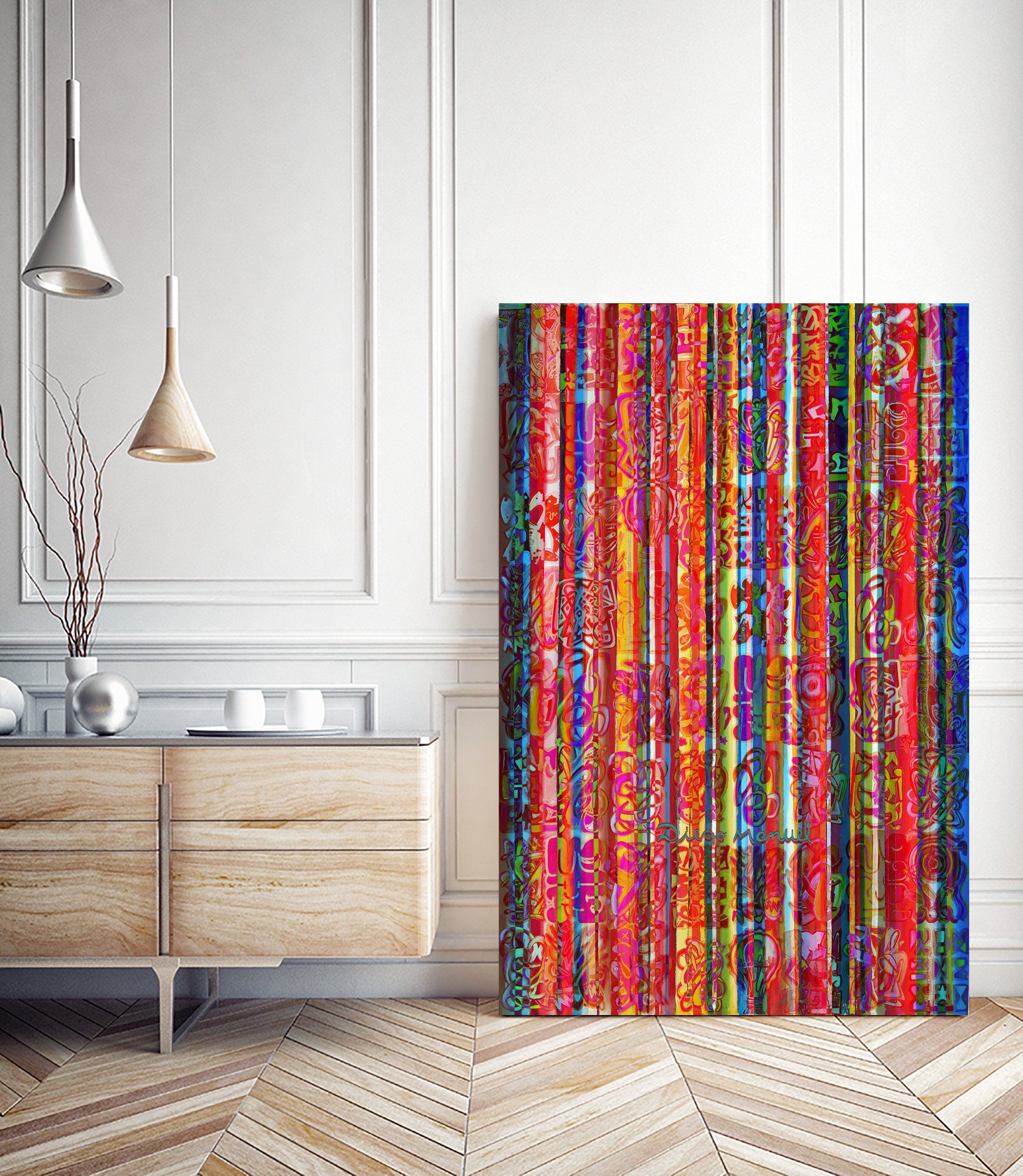 new-graffiti2022-128 by Diego Manuel Rodriguez on GIANT ART - red mixed media