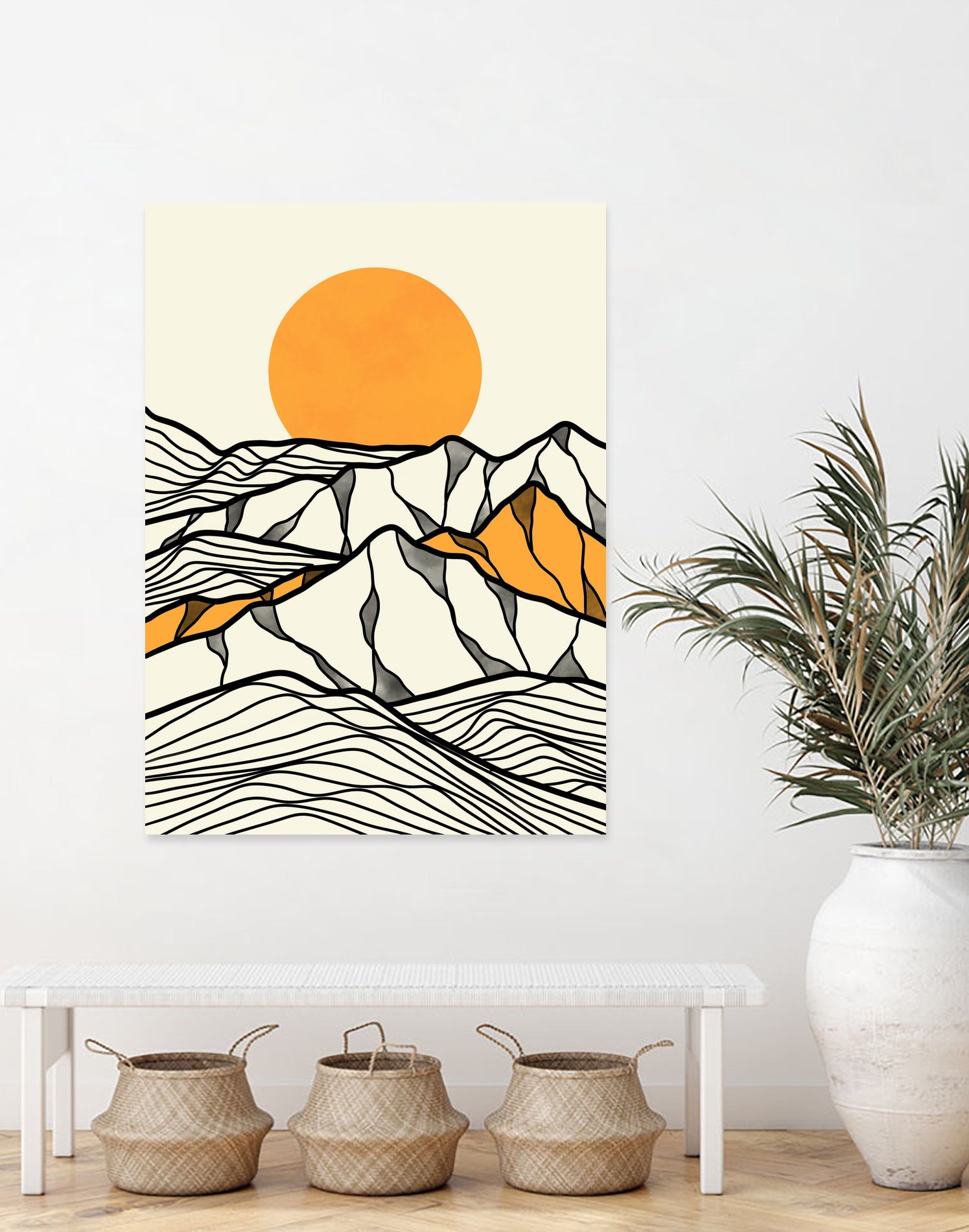 The Hills by aliym fitranto on GIANT ART - black digital drawing