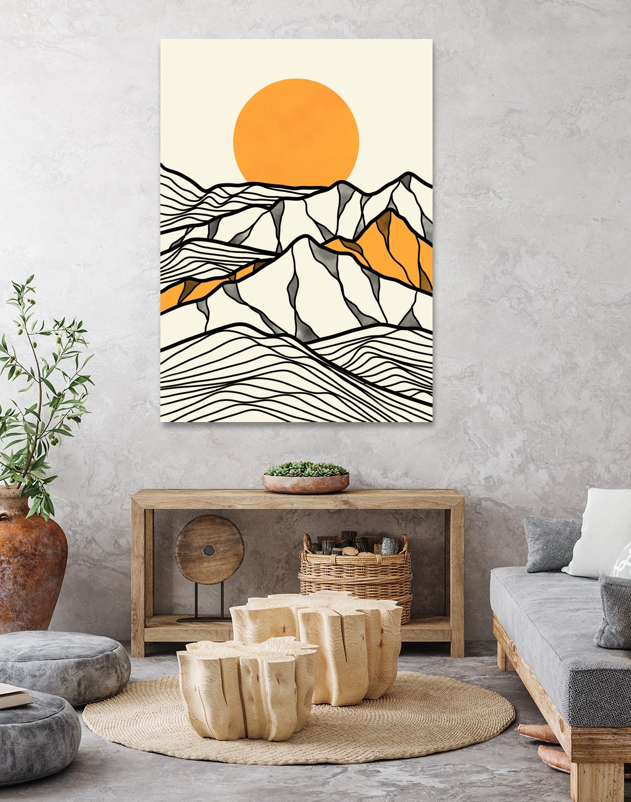 The Hills by aliym fitranto on GIANT ART - black digital drawing