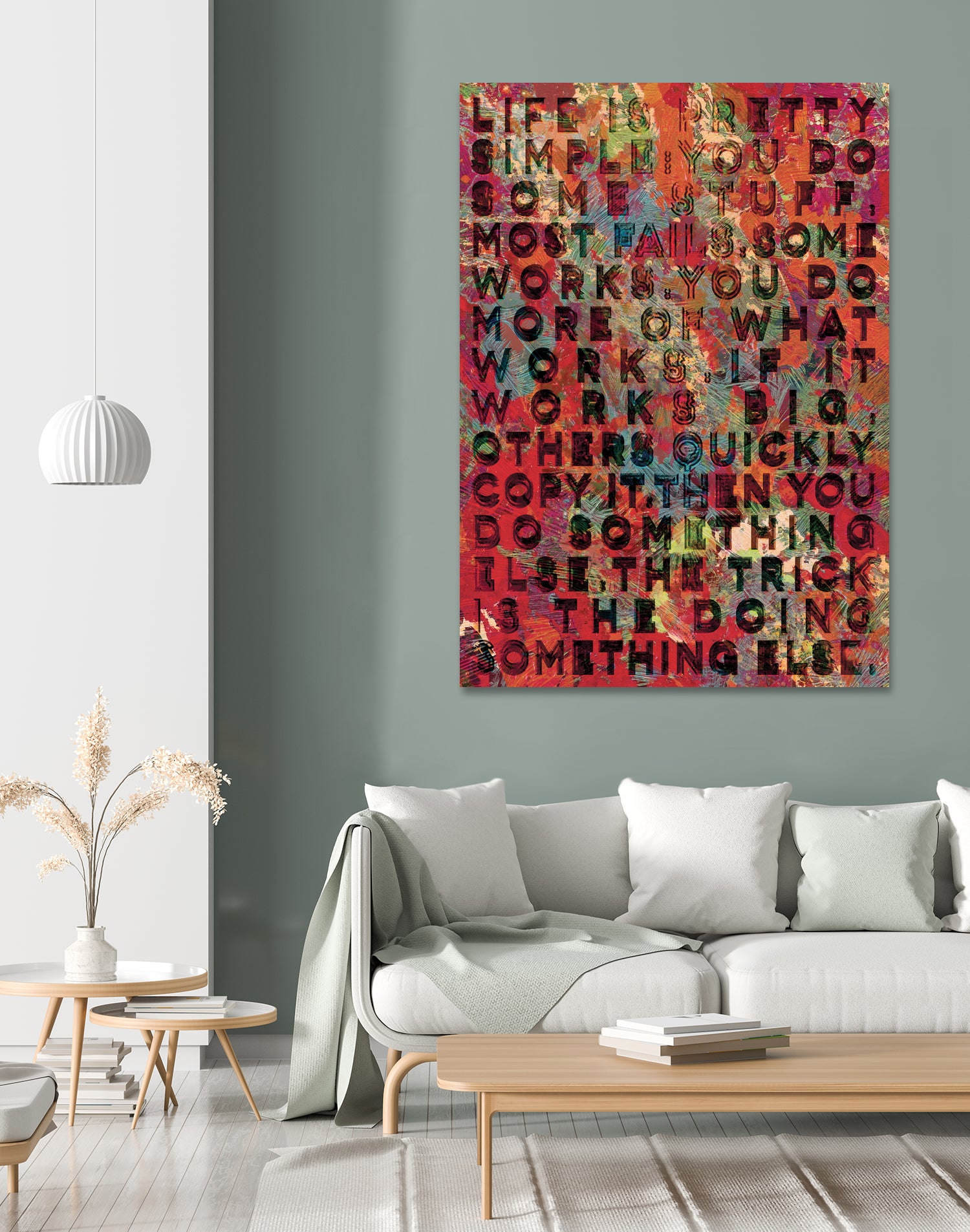 Weekly Wahini #97 by Ruud Van Eijk on GIANT ART - orange digital painting