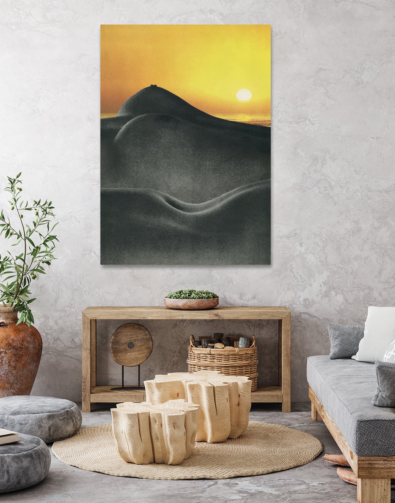 Sundown by Sammy Slabbinck on GIANT ART - photo illustration
