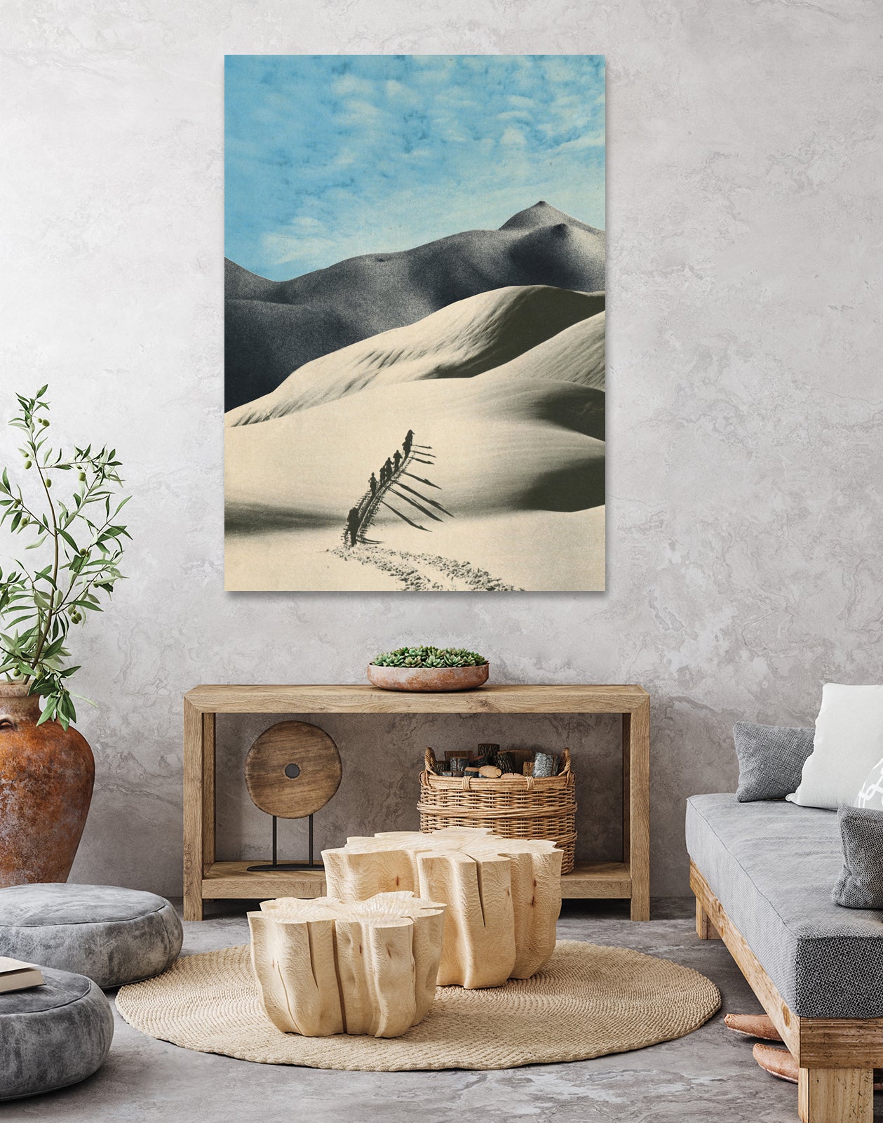 The Big Push by Sammy Slabbinck on GIANT ART - photo illustration