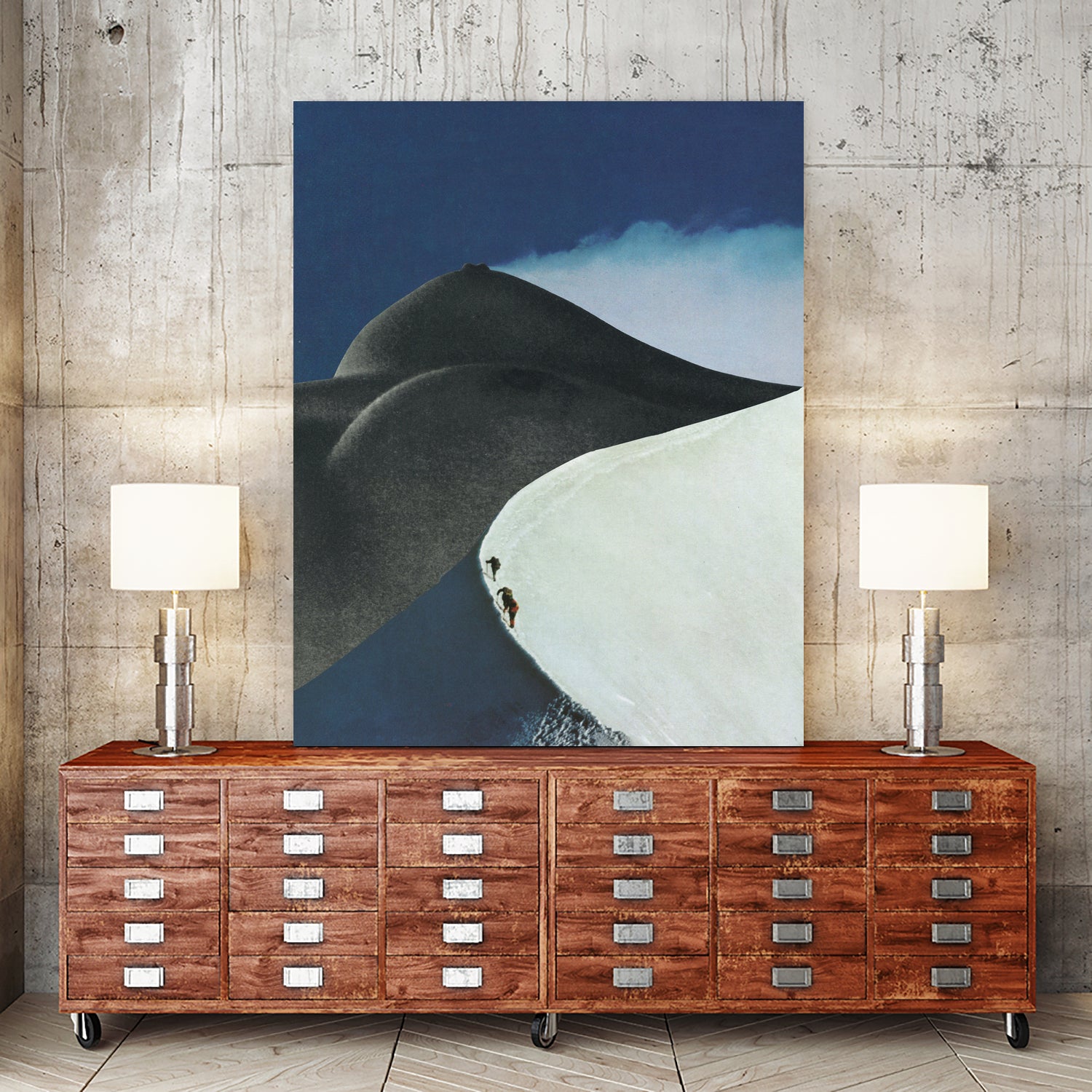 Peaked by Sammy Slabbinck on GIANT ART - photo illustration