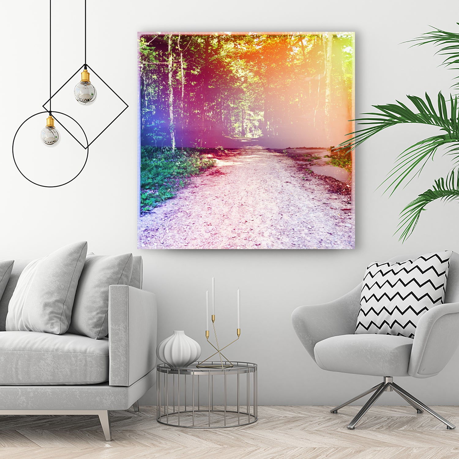 Path by Deb Schmill on GIANT ART - fuchsia photo manipulation